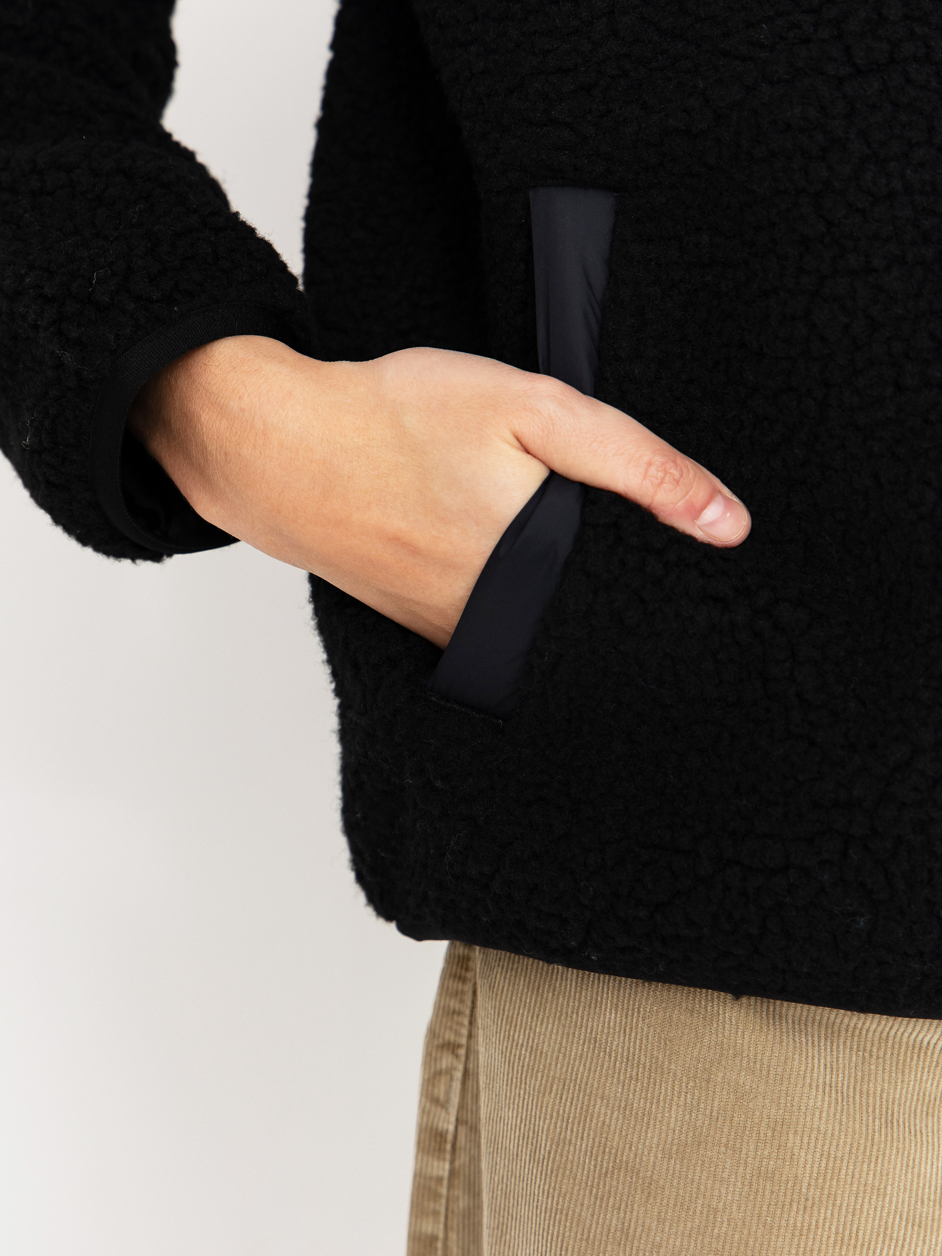 Bunda Carhartt WIP Janet Wmn (black/black)