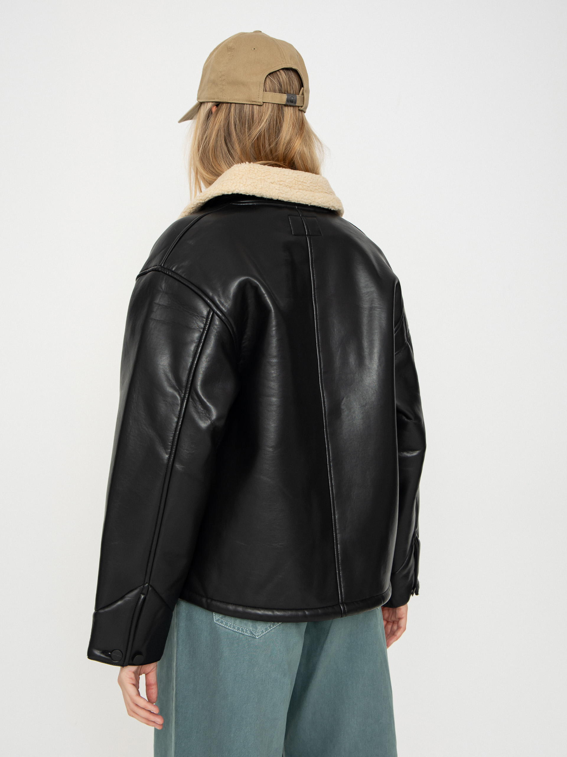 Bunda Carhartt WIP Shepton OG Michigan Coat Wmn (black/natural)