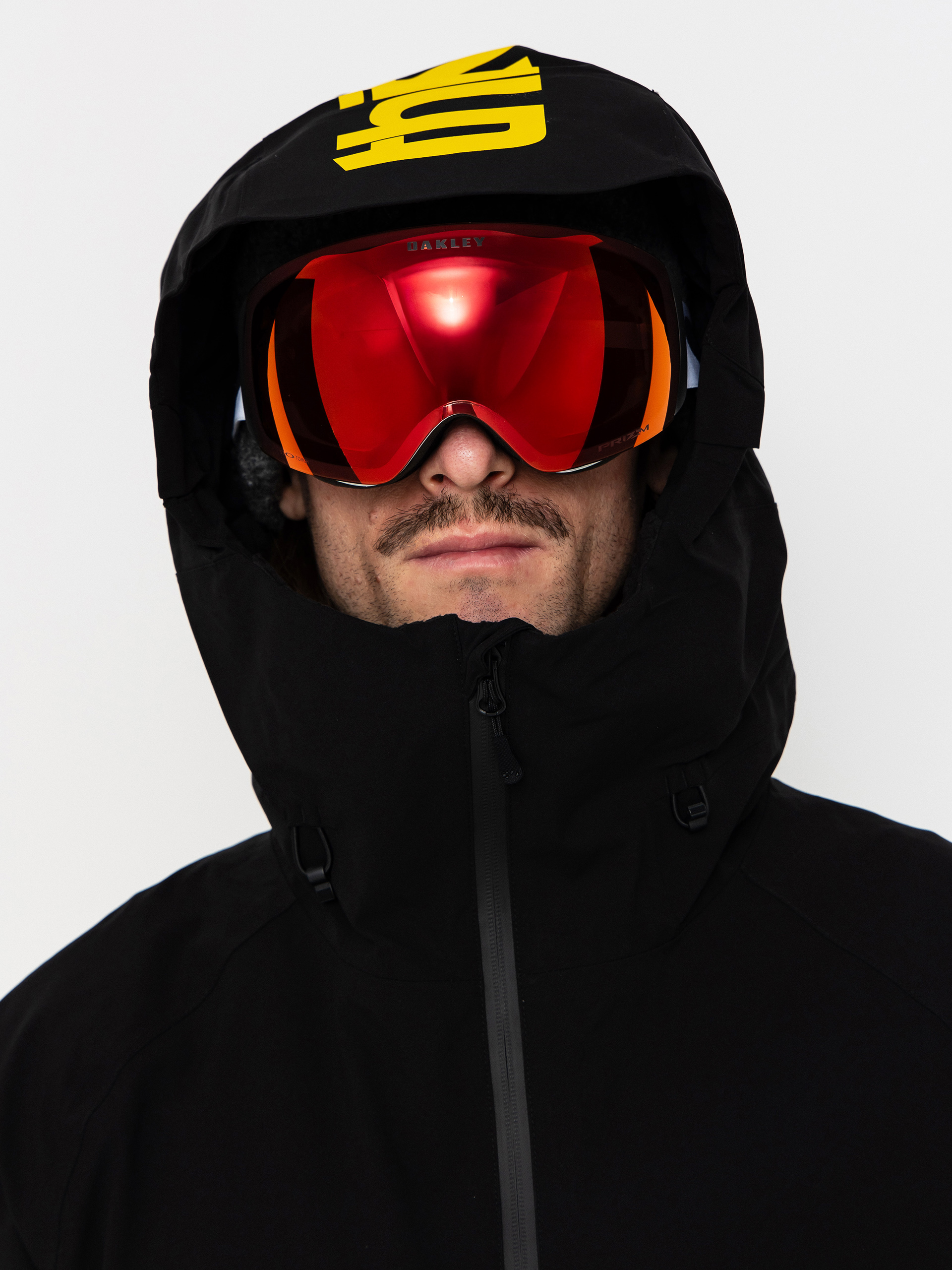 Pánská Snowboardová bunda ThirtyTwo Light Anorak (black/yellow)