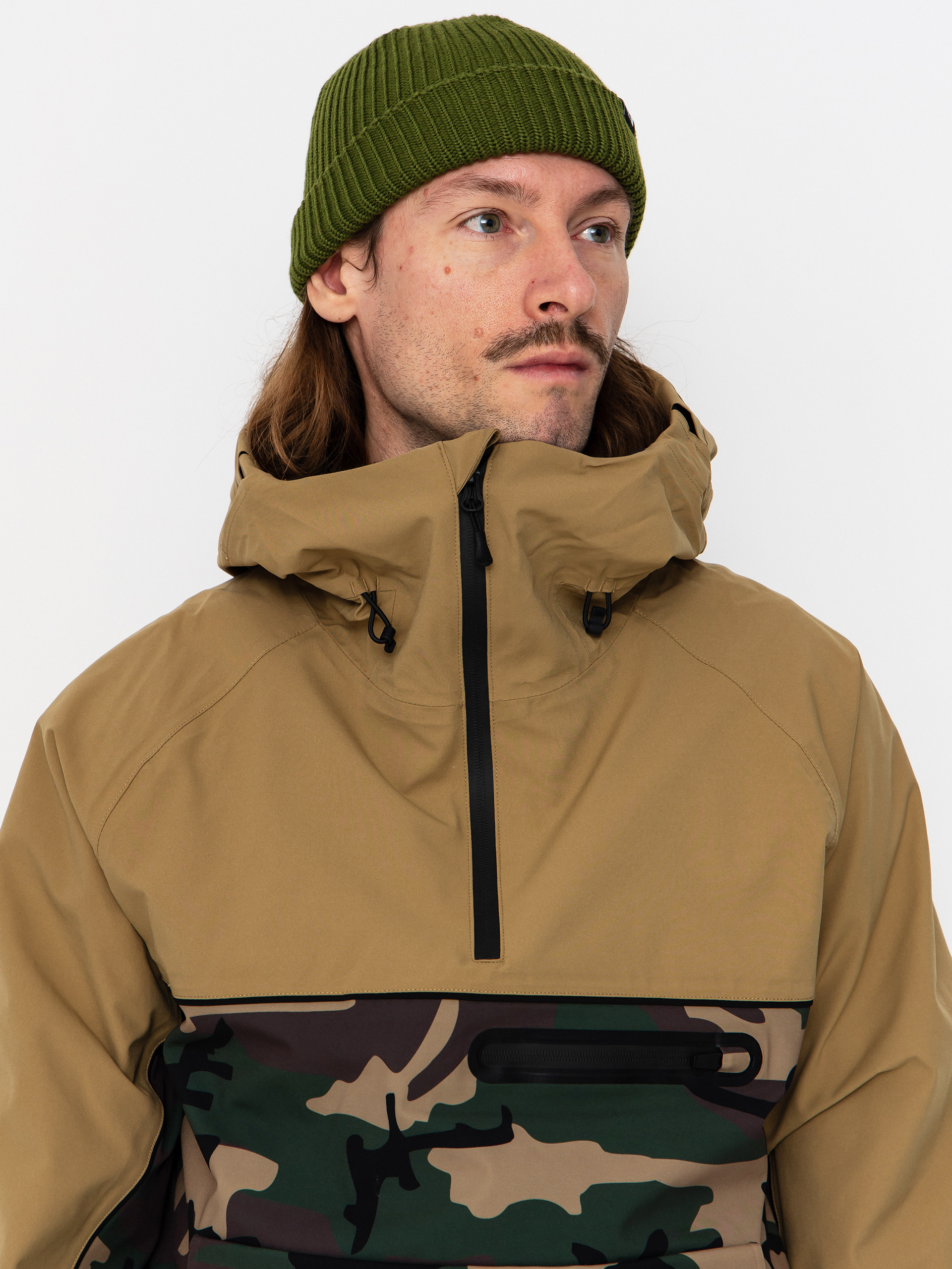 Pánská Snowboardová bunda ThirtyTwo Light Anorak (camo)