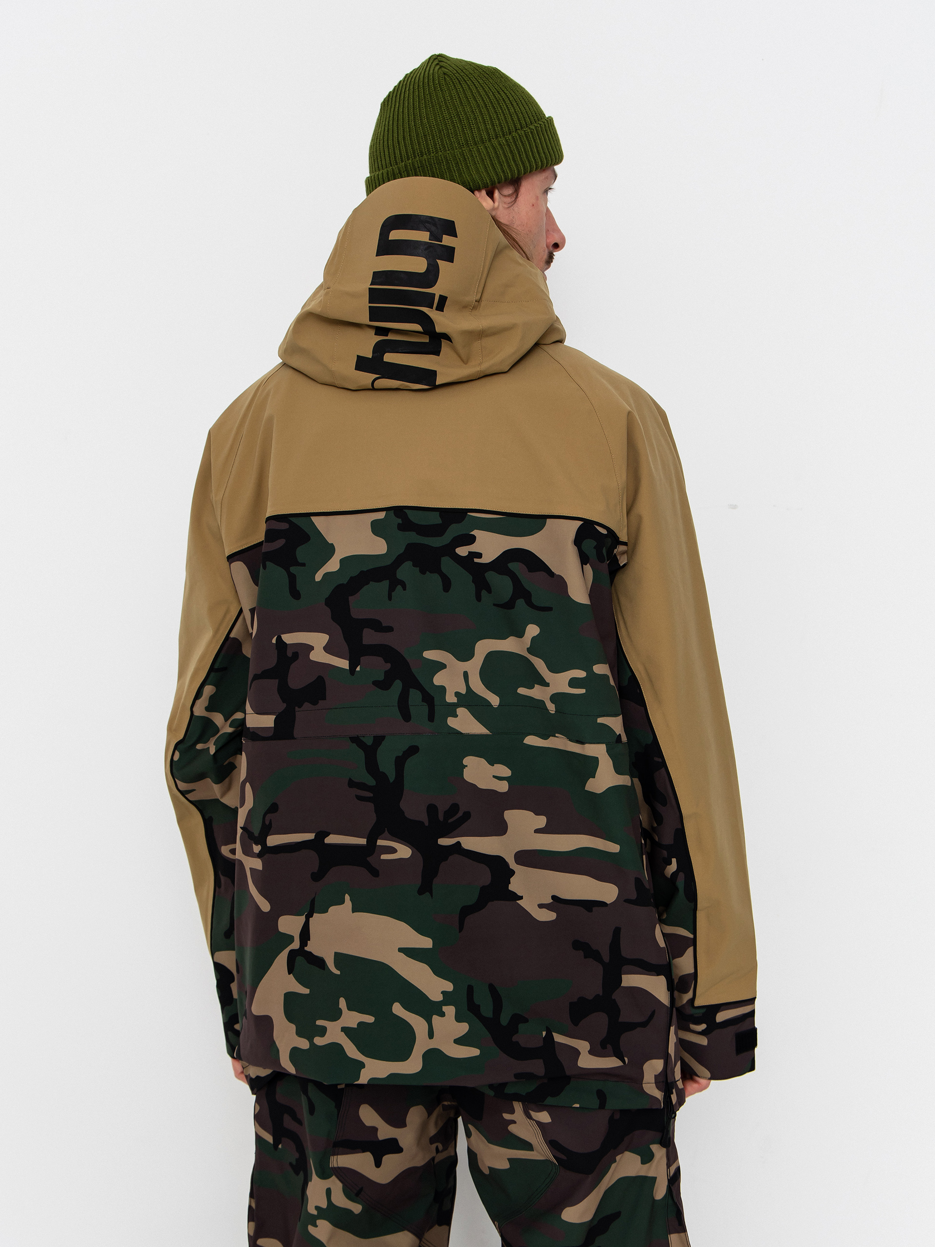 Pánská Snowboardová bunda ThirtyTwo Light Anorak (camo)