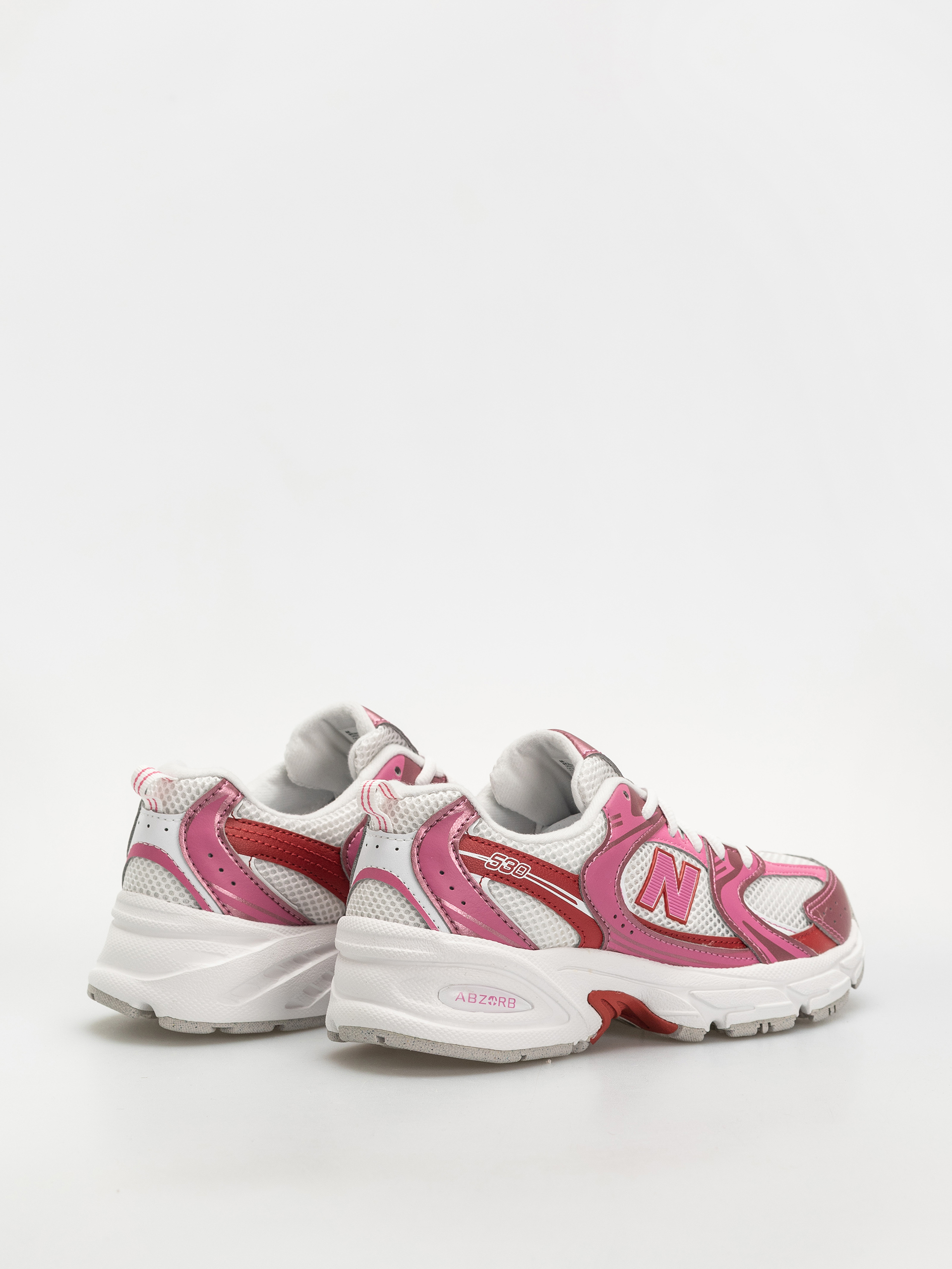 Boty New Balance 530 JR (pink satin/shadow red)
