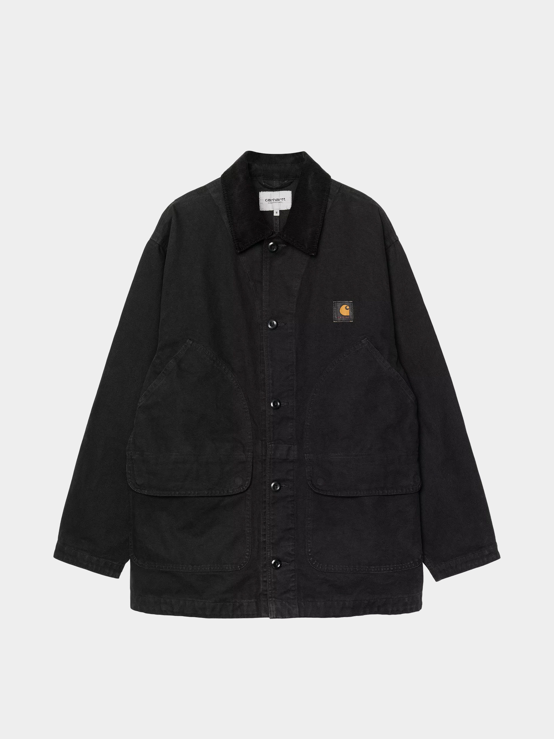 Bunda Carhartt WIP Prescott Coat (black/black)