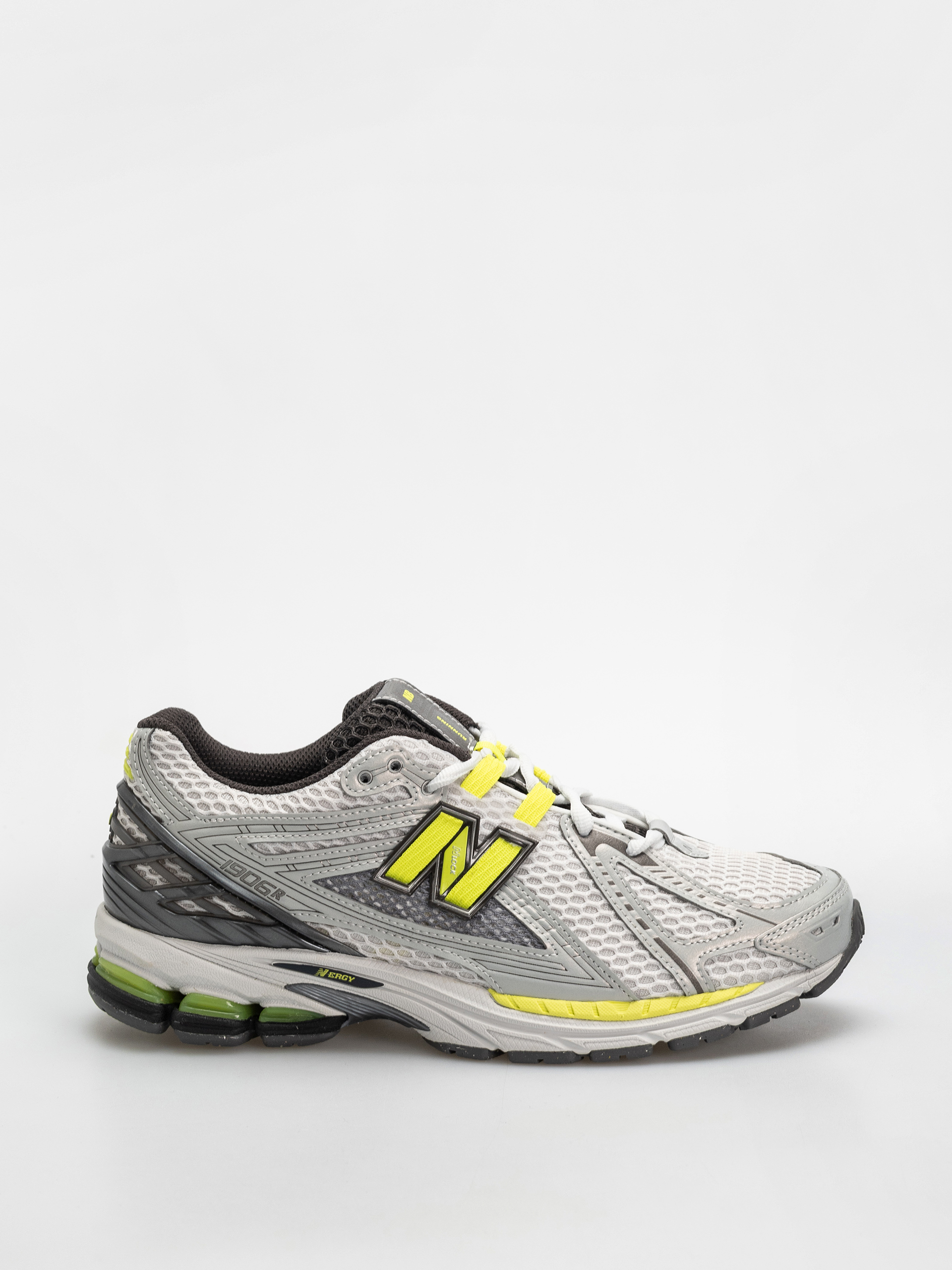 Boty New Balance 1906 (light silver metallic/alkaline green)