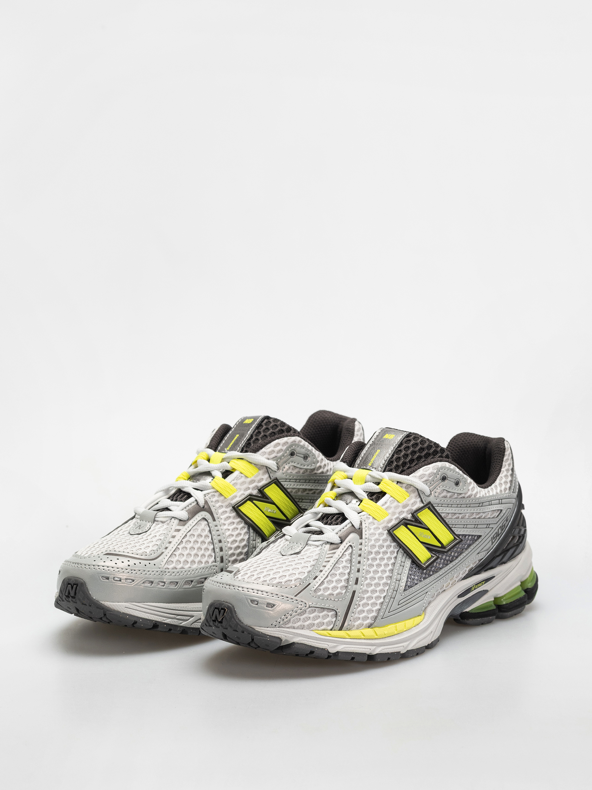 Boty New Balance 1906 (light silver metallic/alkaline green)