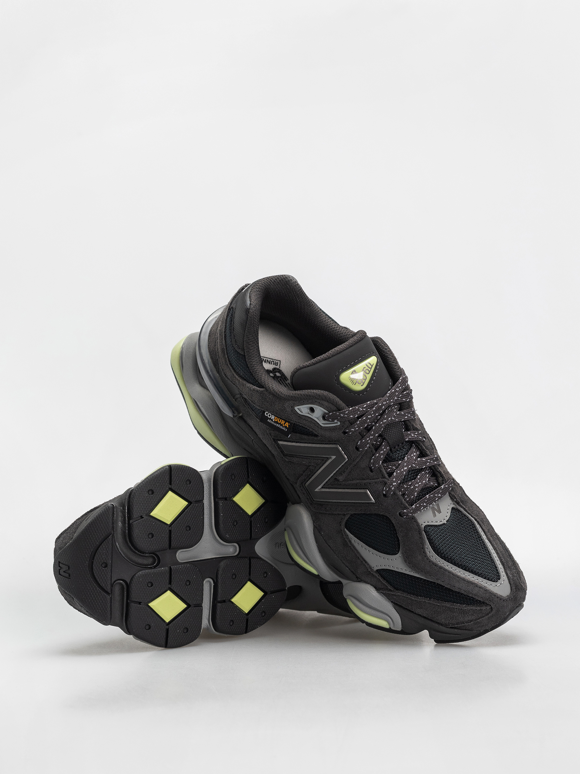 Boty New Balance 9060 (black cement/dry lime)