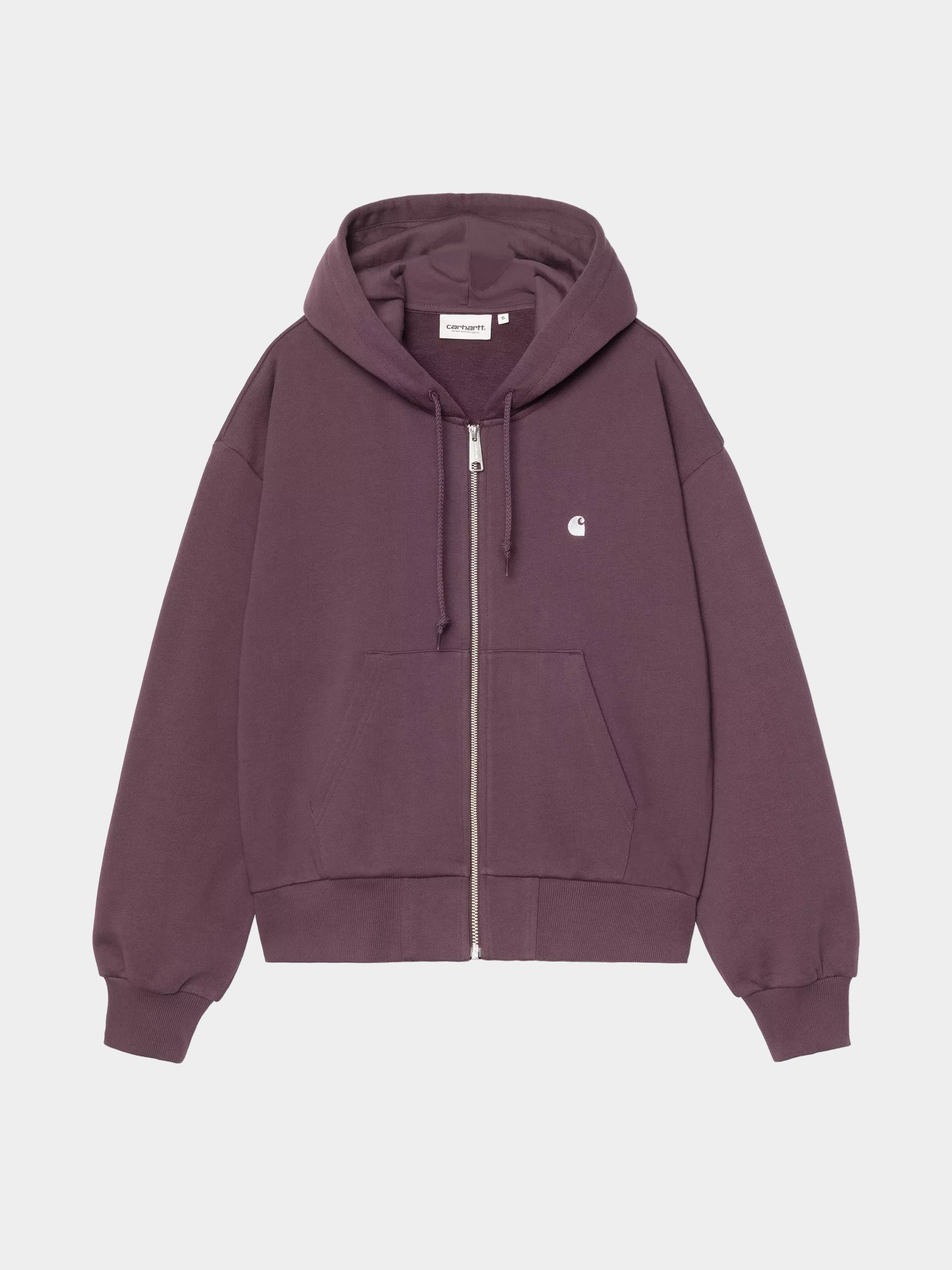 Mikina s kapucu00ed Carhartt WIP Casey ZHD Wmn (cozy purple/silver)