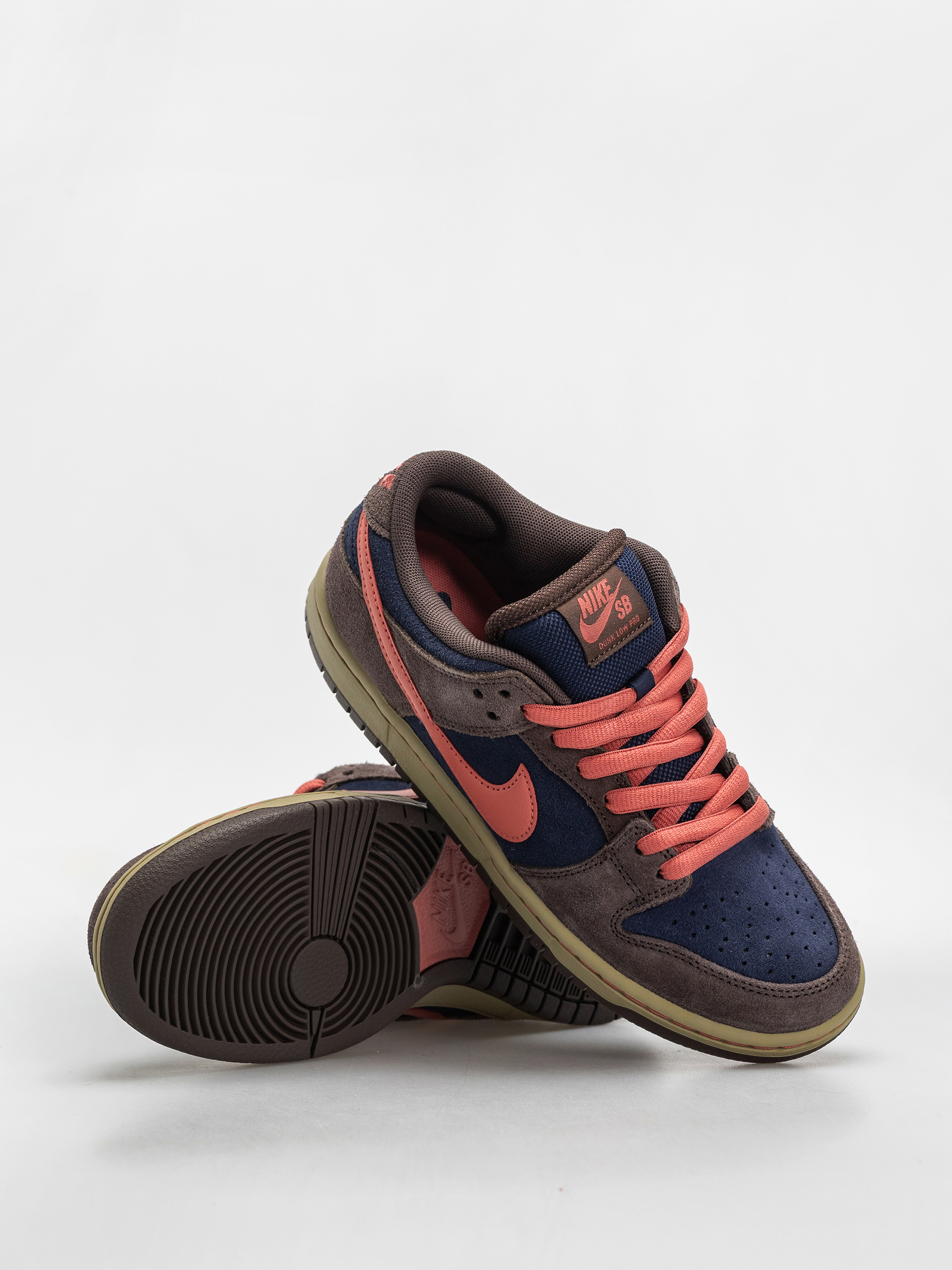 Boty Nike SB Dunk Low Pro (baroque brown/adobe midnight navy)