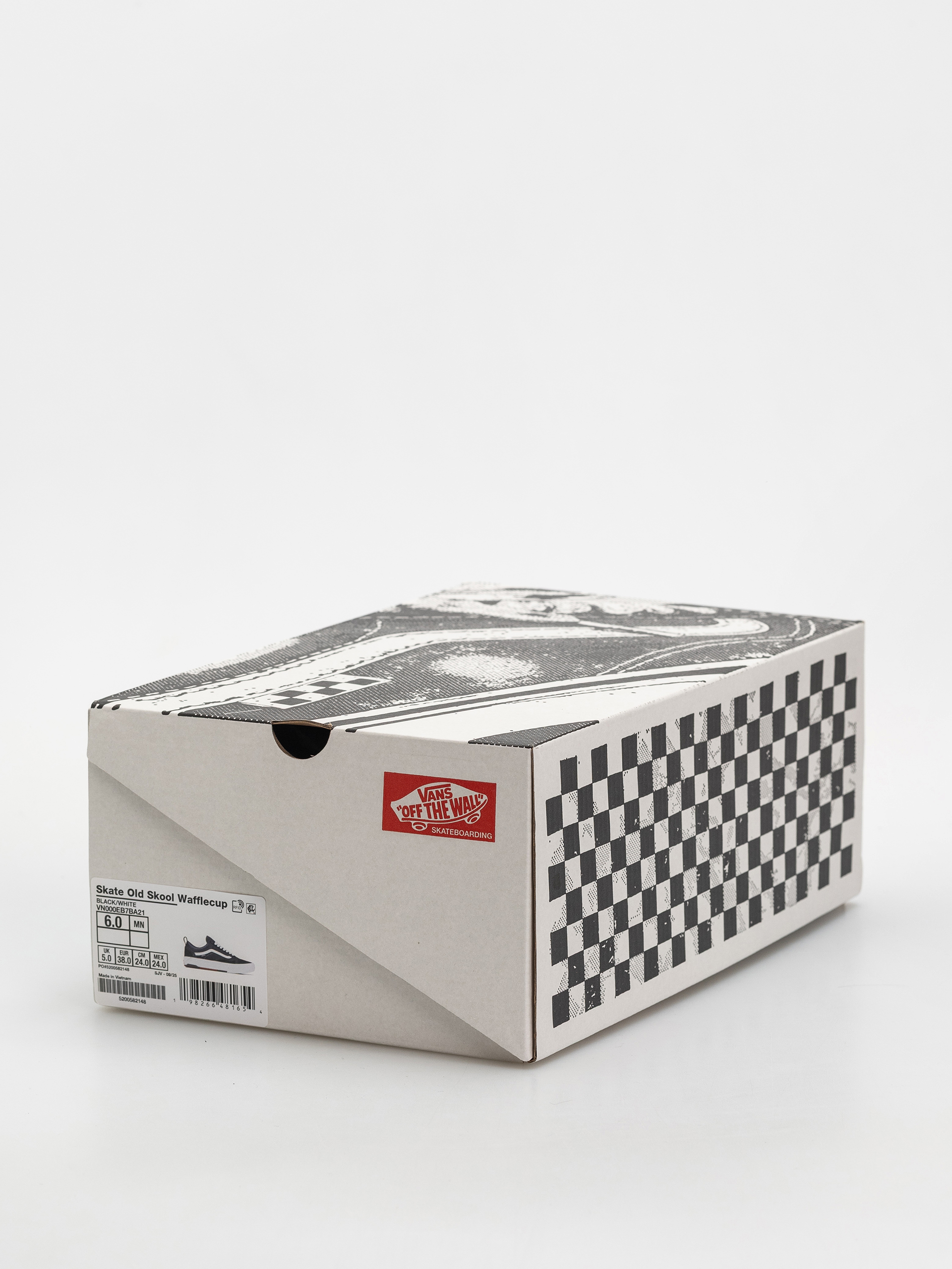 Boty Vans Skate Old Skool Wafflecup (black/white)