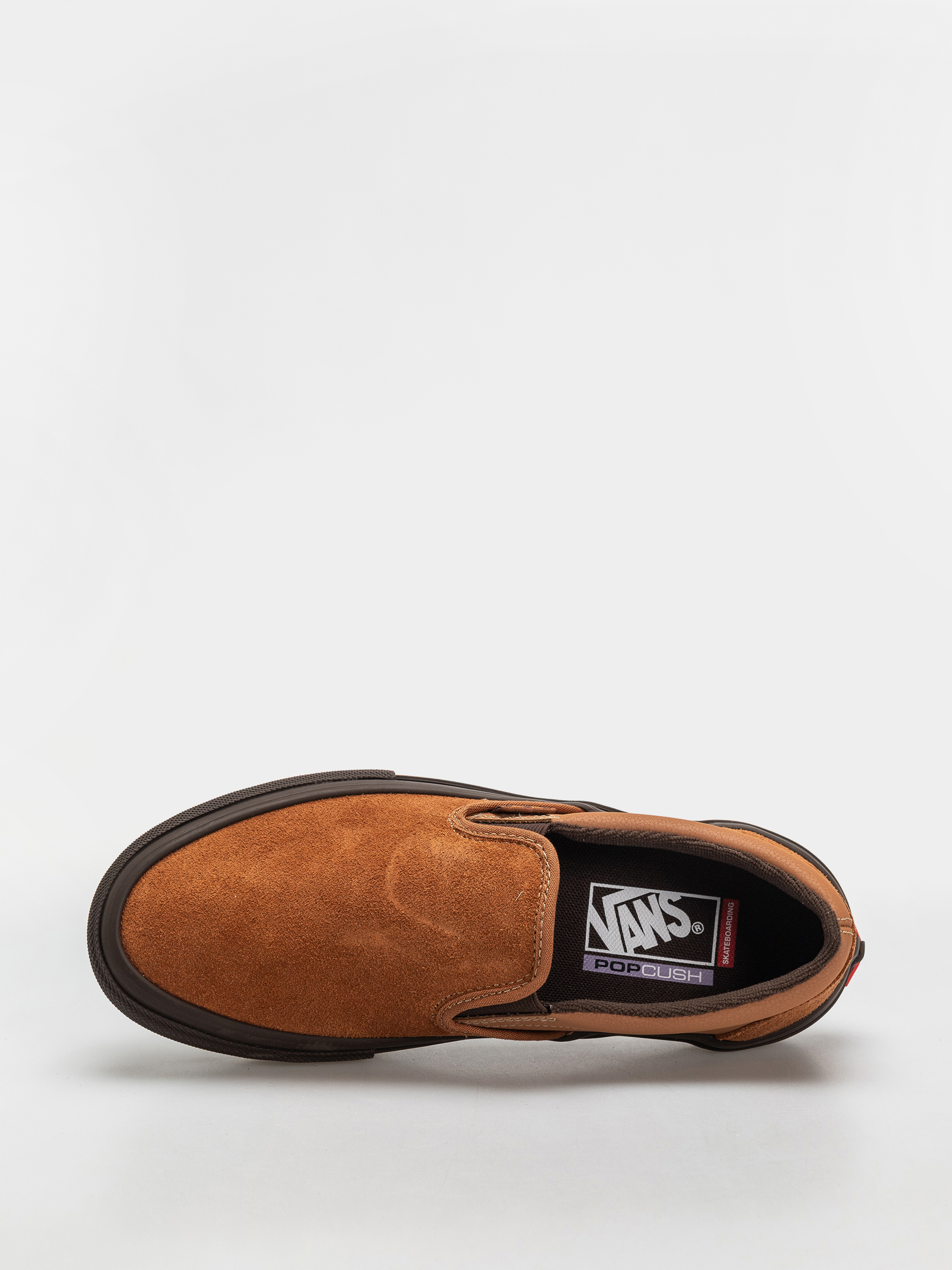 Boty Vans Skate Slip On (brown/gum)