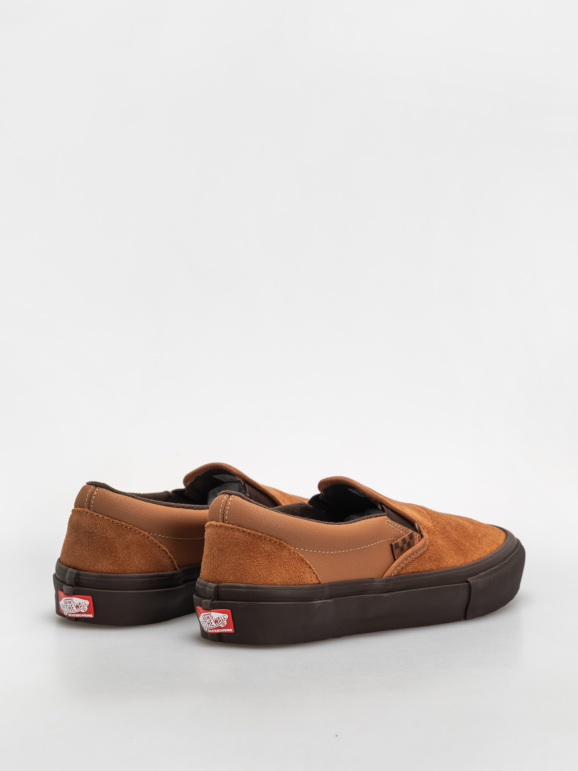 Boty Vans Skate Slip On (brown/gum)