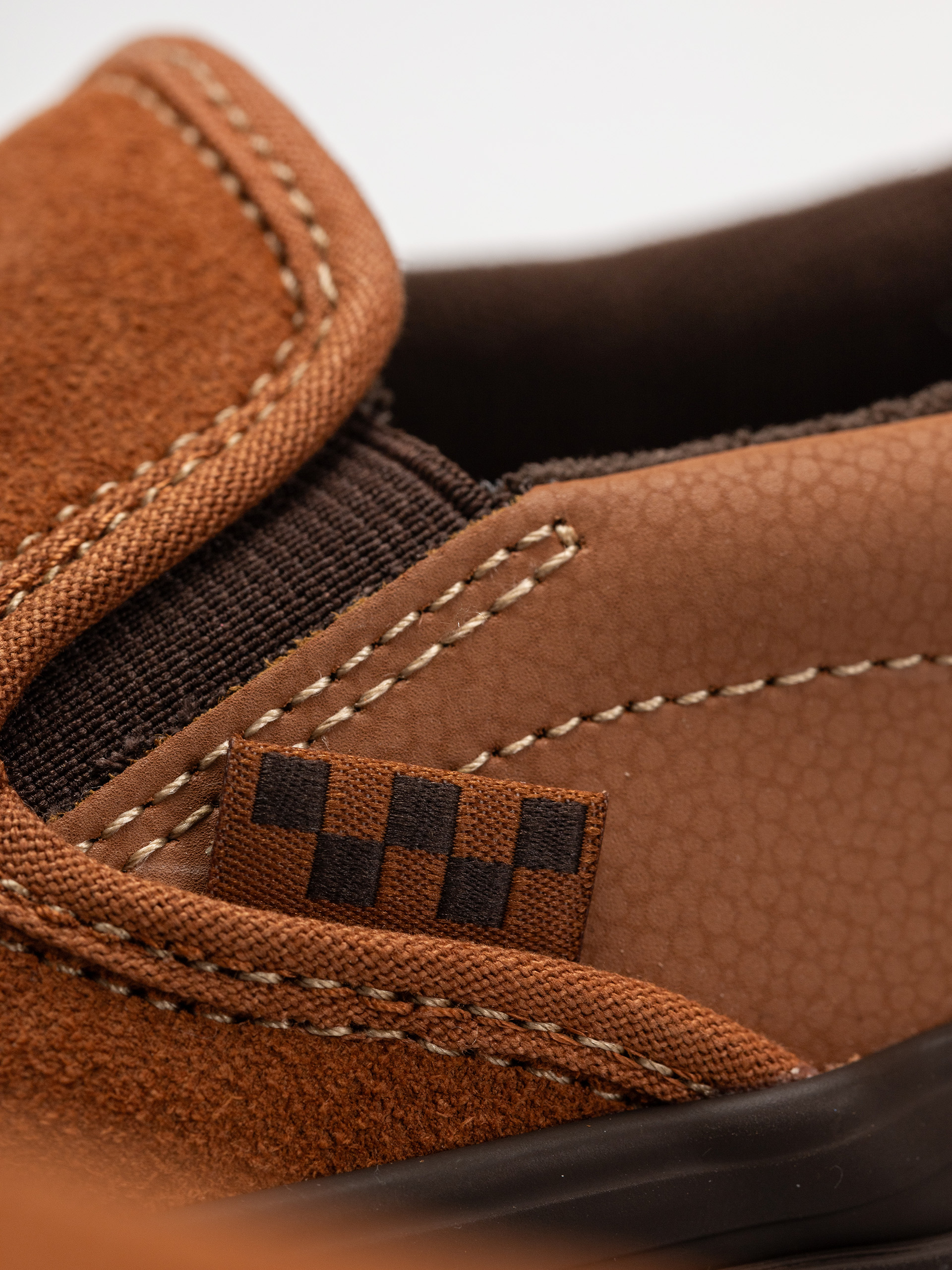 Boty Vans Skate Slip On (brown/gum)