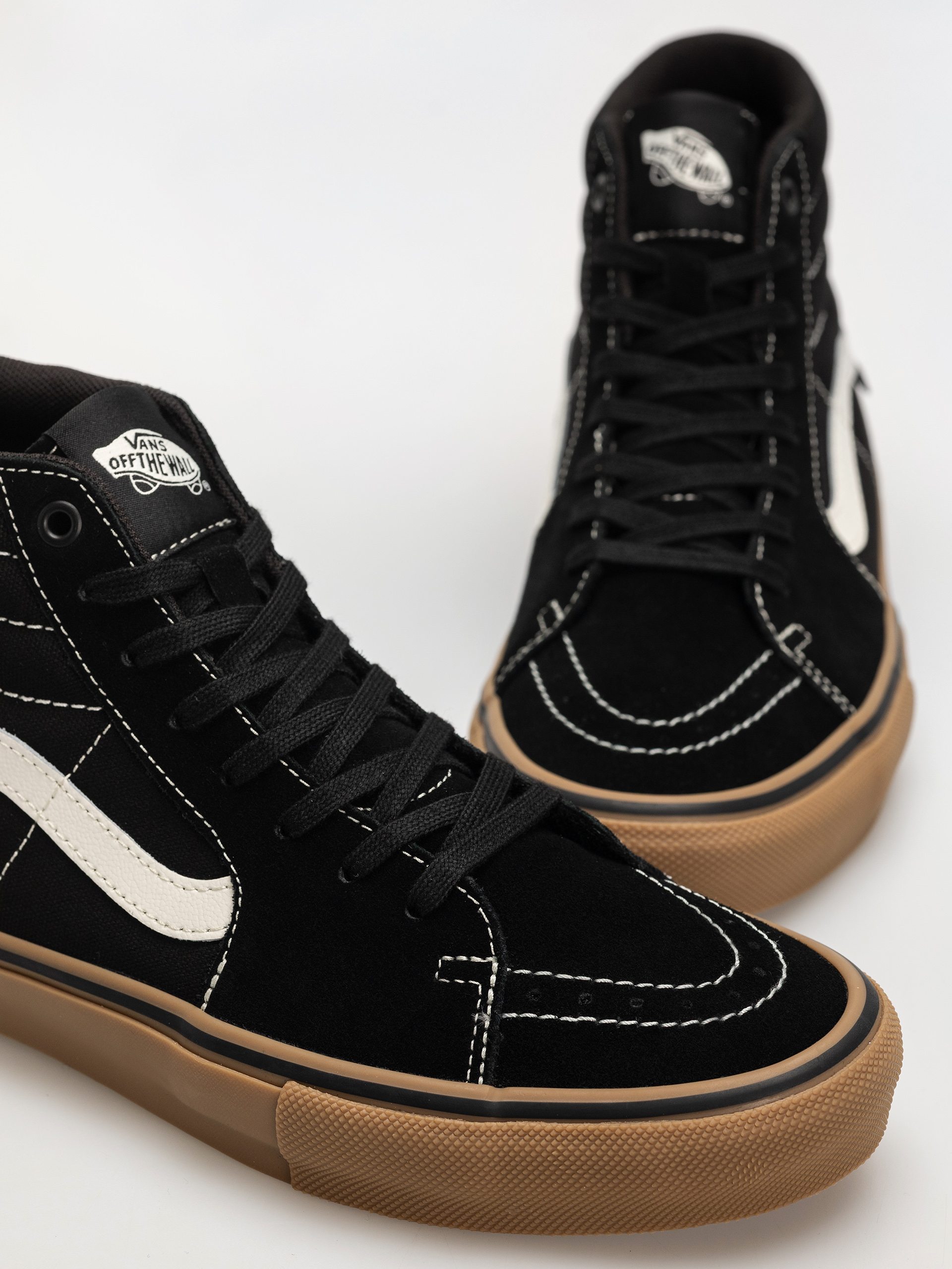 Boty Vans Skate Sk8 Hi (black/gum/white)