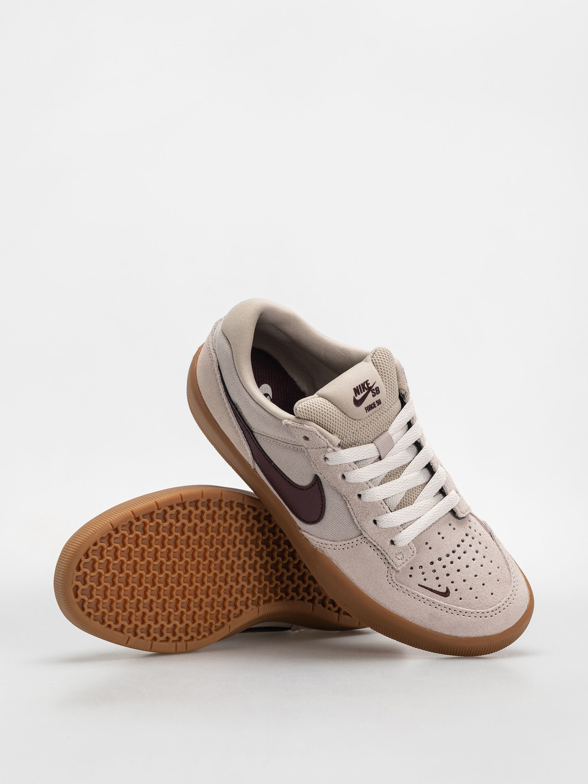 Boty Nike SB Force 58 (cream ii/burgundy crush gum light brown)