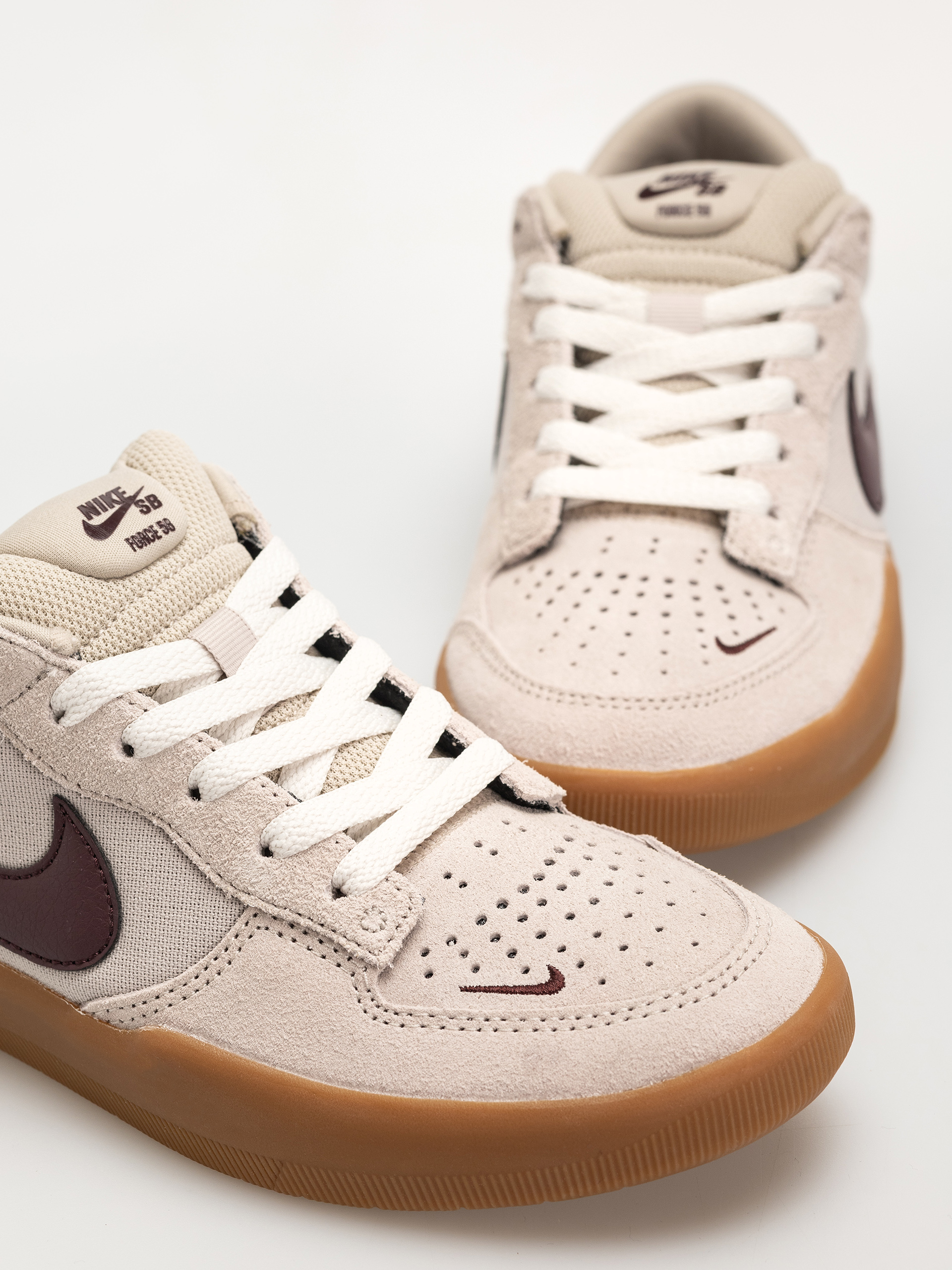 Boty Nike SB Force 58 (cream ii/burgundy crush gum light brown)