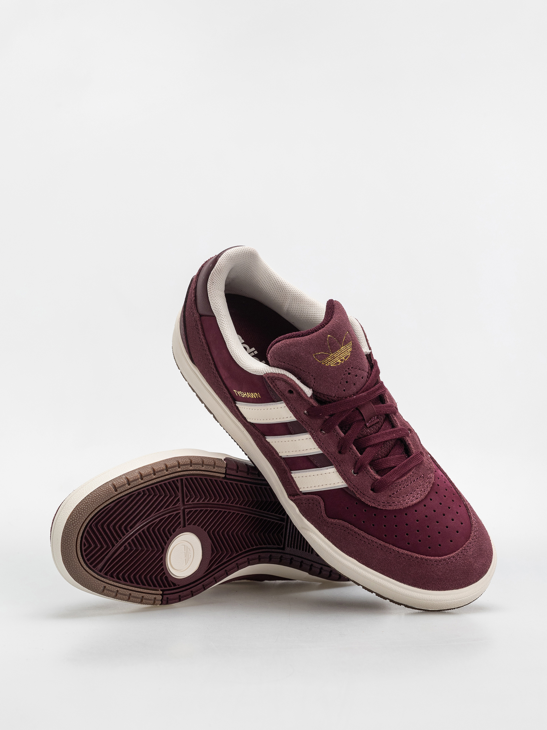 Boty adidas Tyshawn II (maroon/cwhite/goldmt)