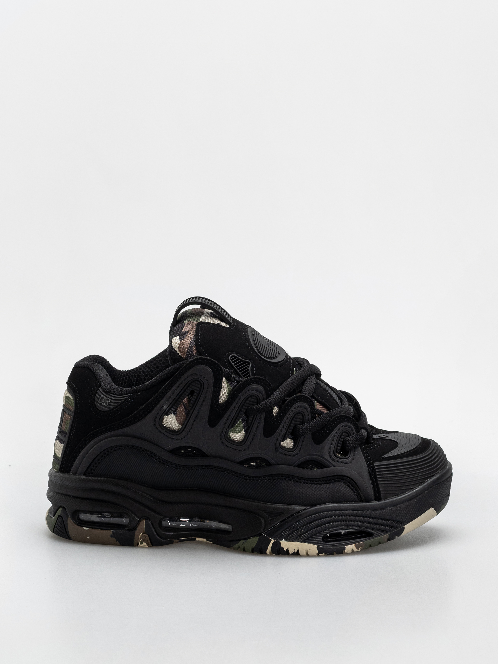 Boty Osiris D3 2001 (black/camo)