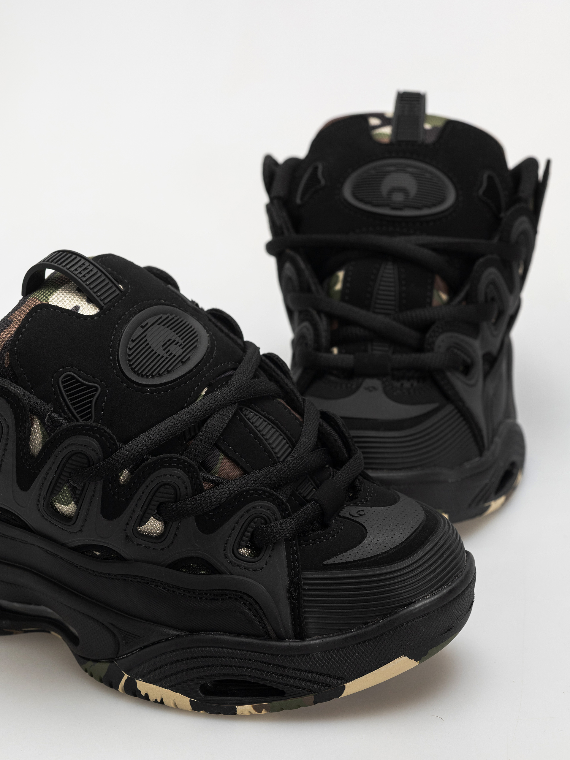 Boty Osiris D3 2001 (black/camo)