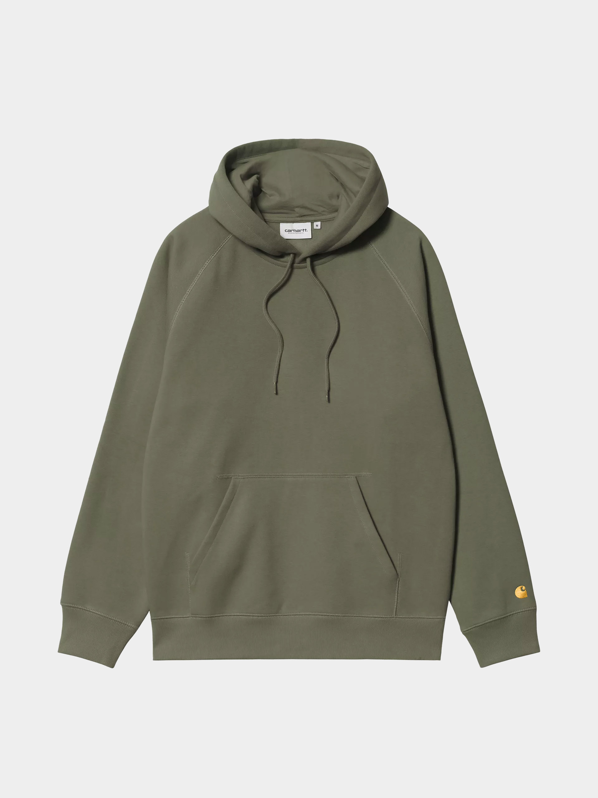 Mikina s kapucí Carhartt WIP Chase HD (leaf/gold)