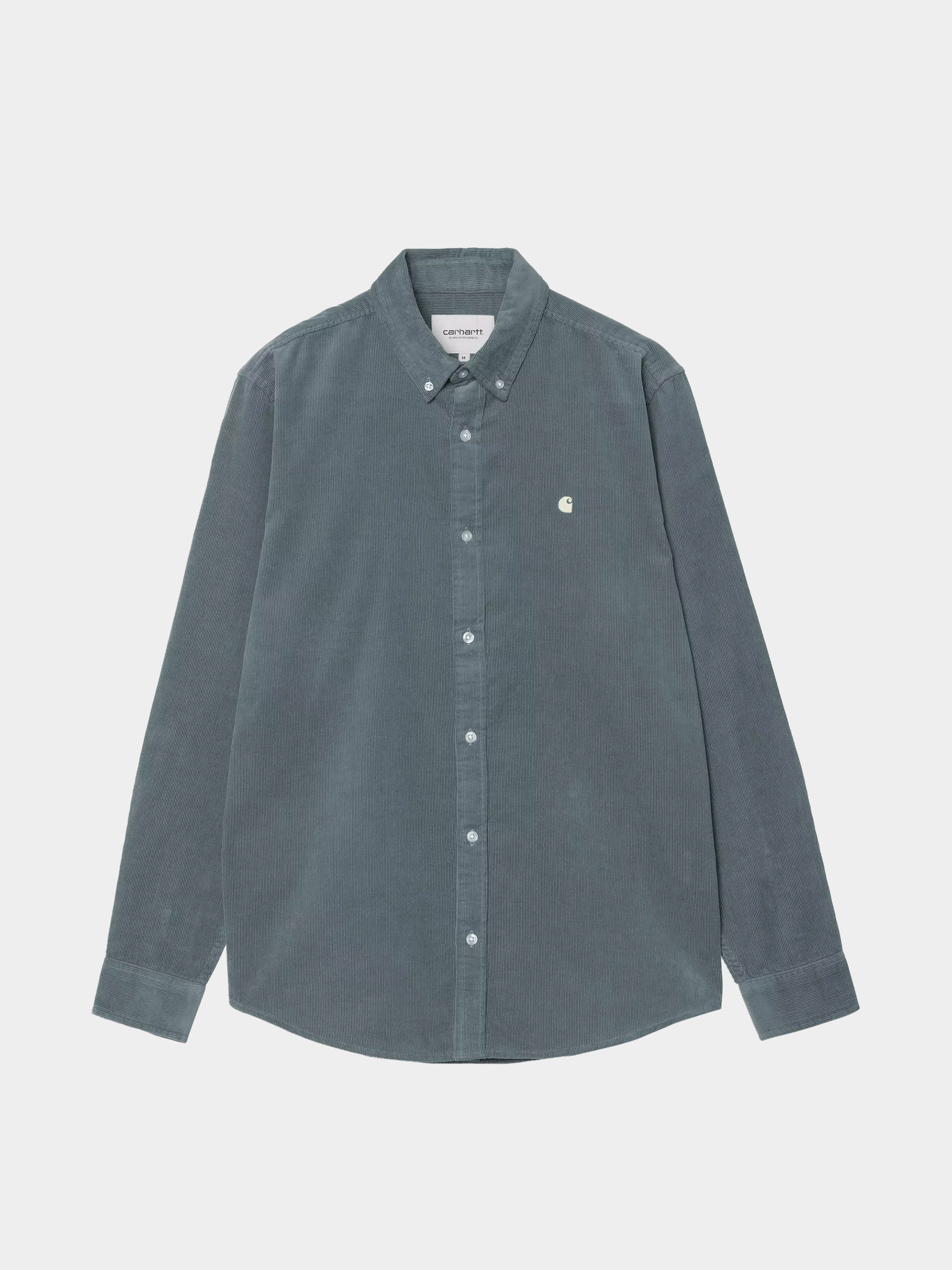 Košile Carhartt WIP Madison Fine Cord (cozy blue/wax)