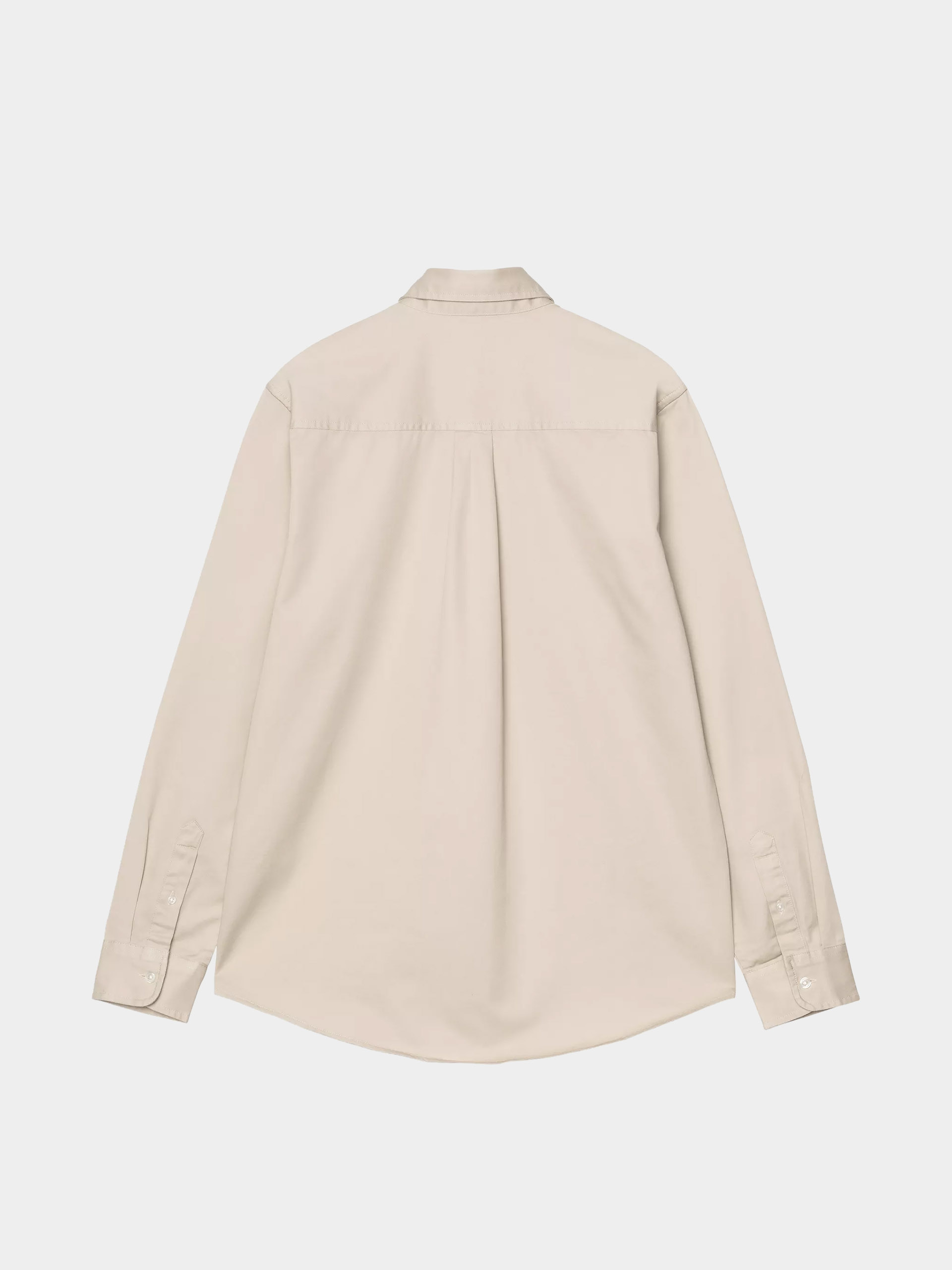 Košile Carhartt WIP Madison (stone/white)