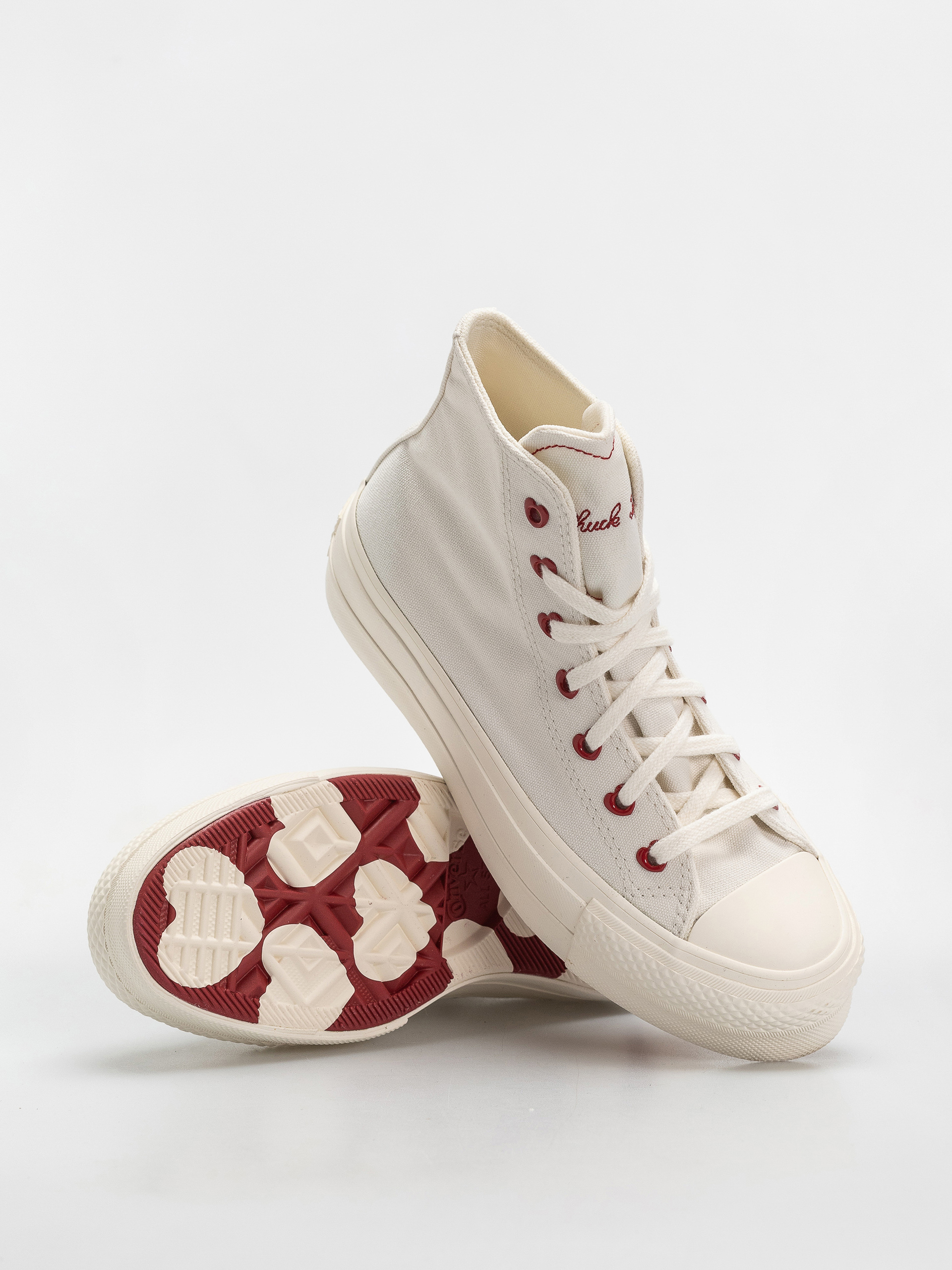 Tenisky Converse Chuck Taylor All Star Lift Hi Wmn (vintage white/egret)