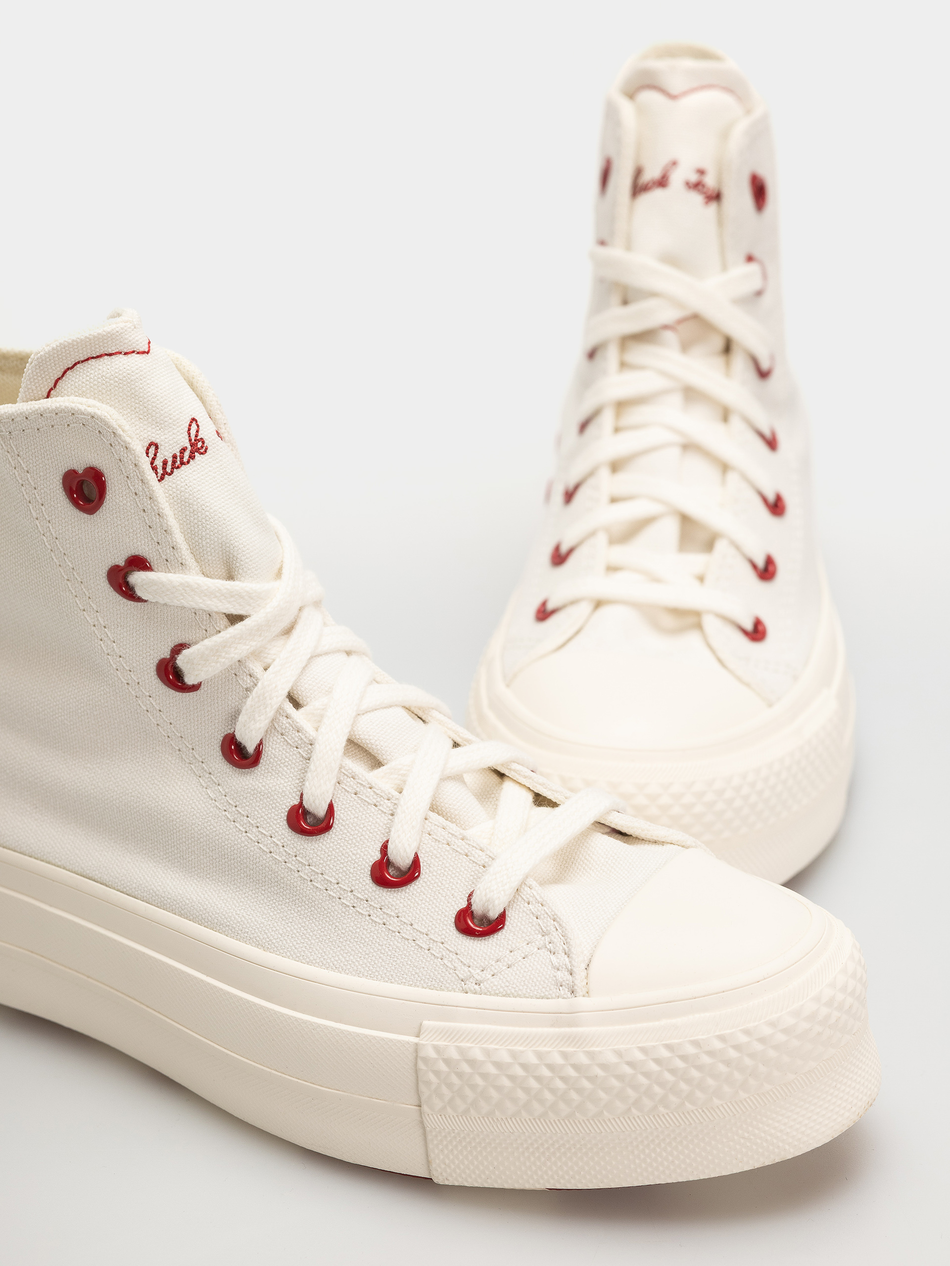 Tenisky Converse Chuck Taylor All Star Lift Hi Wmn (vintage white/egret)