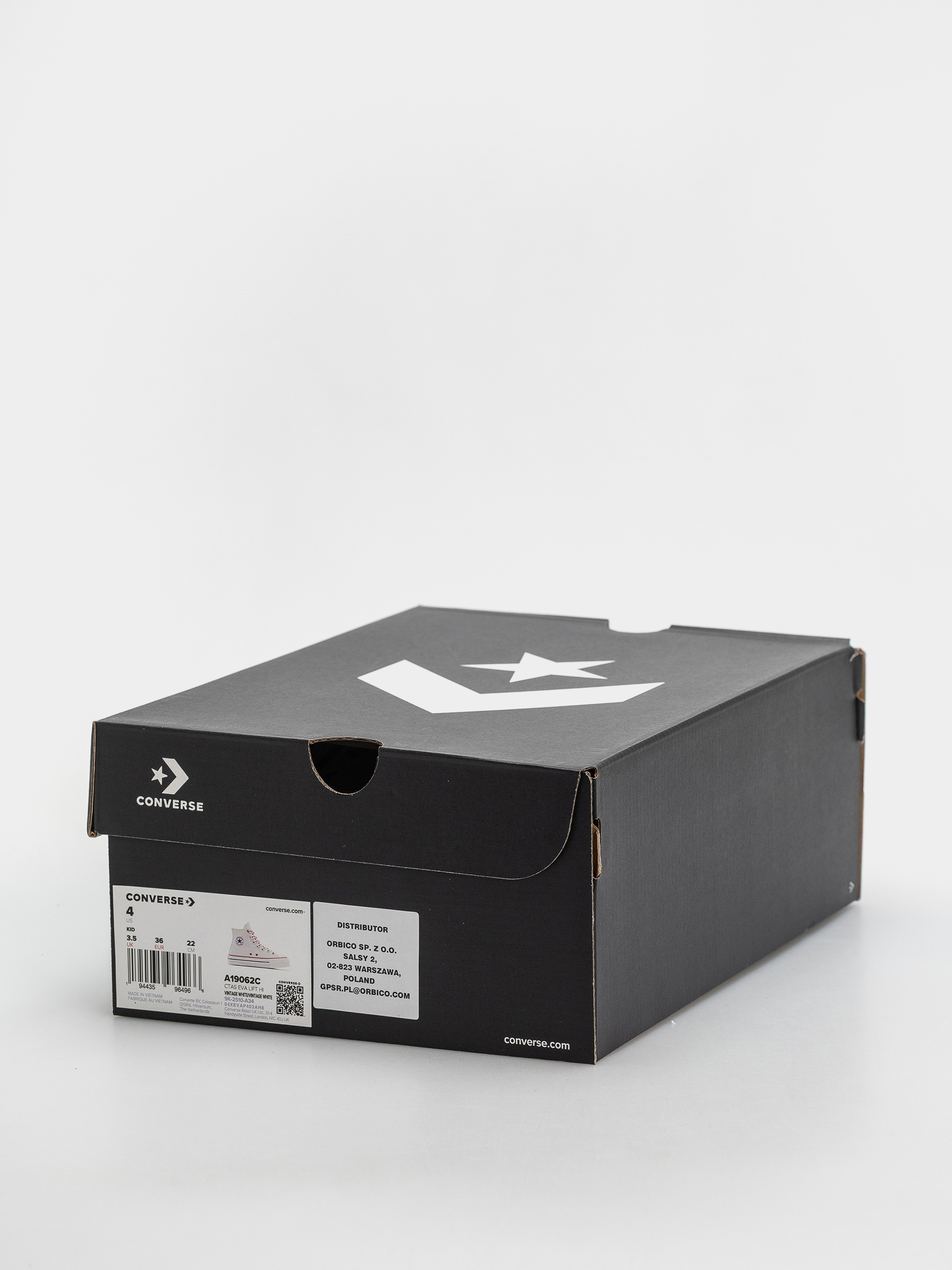 Tenisky Converse Chuck Taylor All Star Eva Lift Hi Wmn (vintage white)