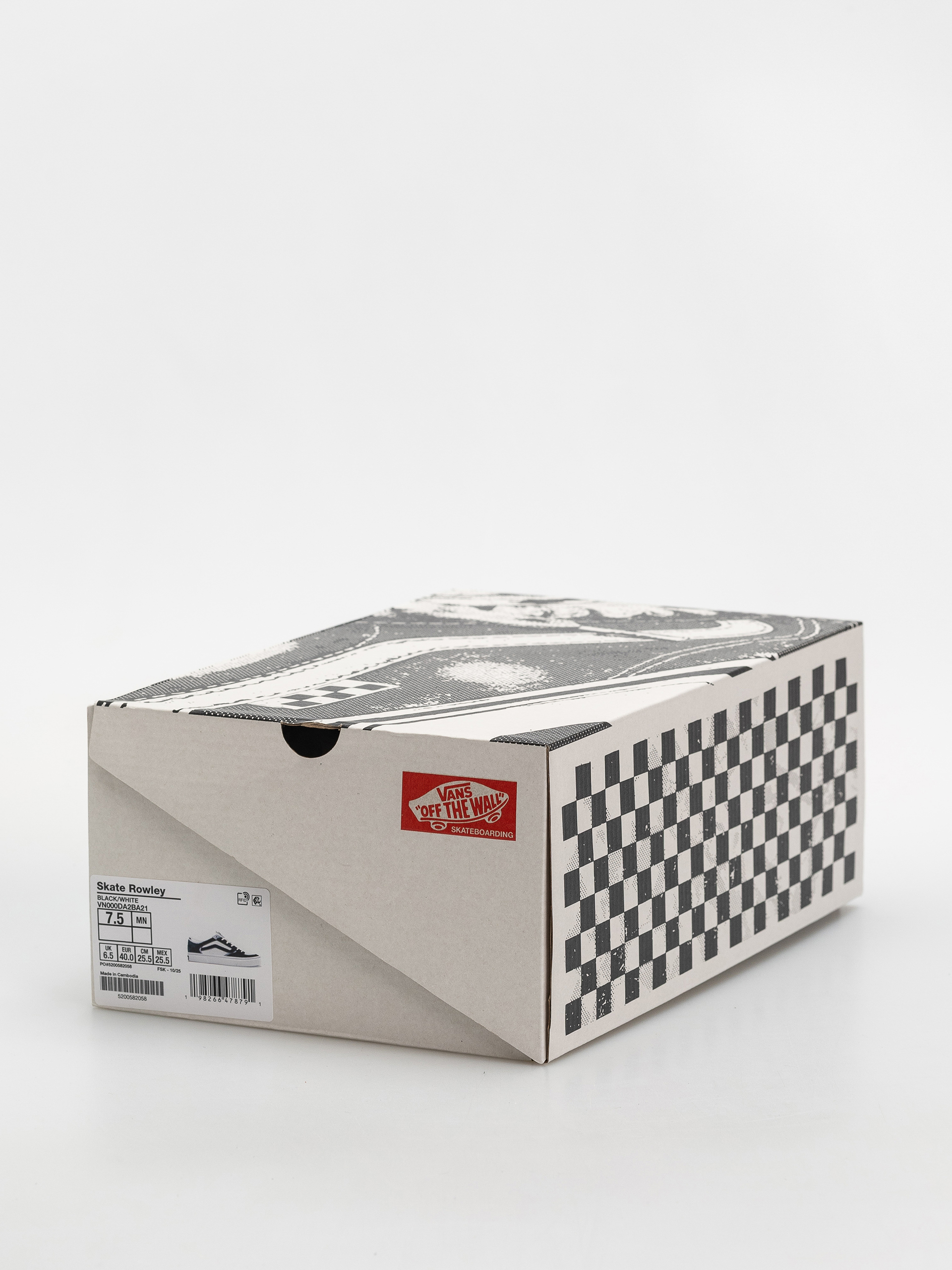 Boty Vans Skate Rowley (black/white)