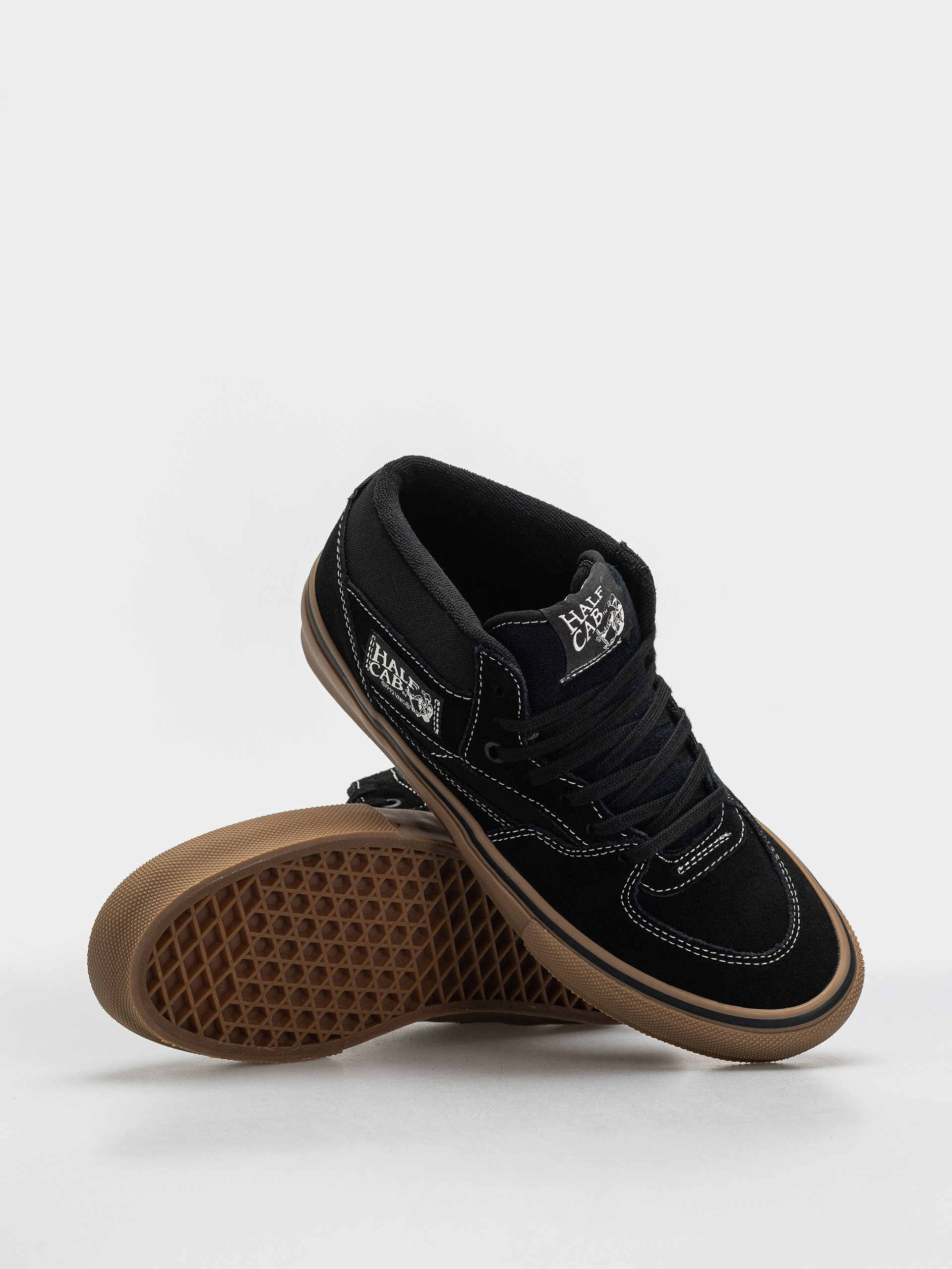Boty Vans Skate Half Cab (black/gum/white)