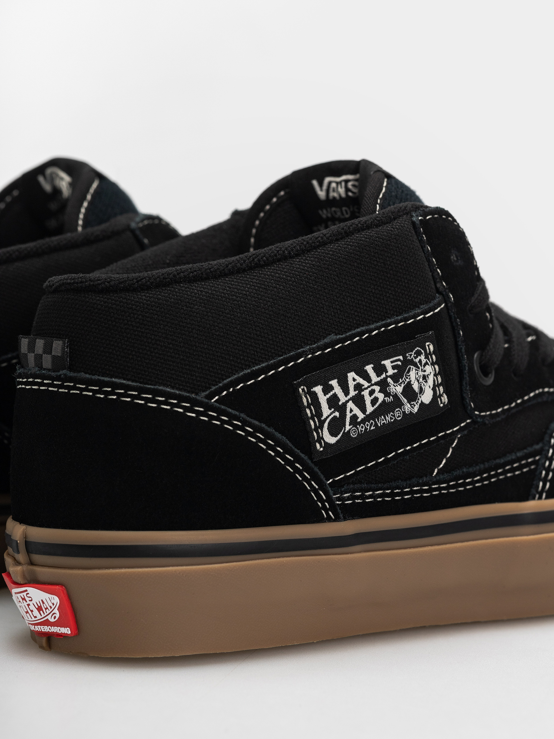 Boty Vans Skate Half Cab (black/gum/white)