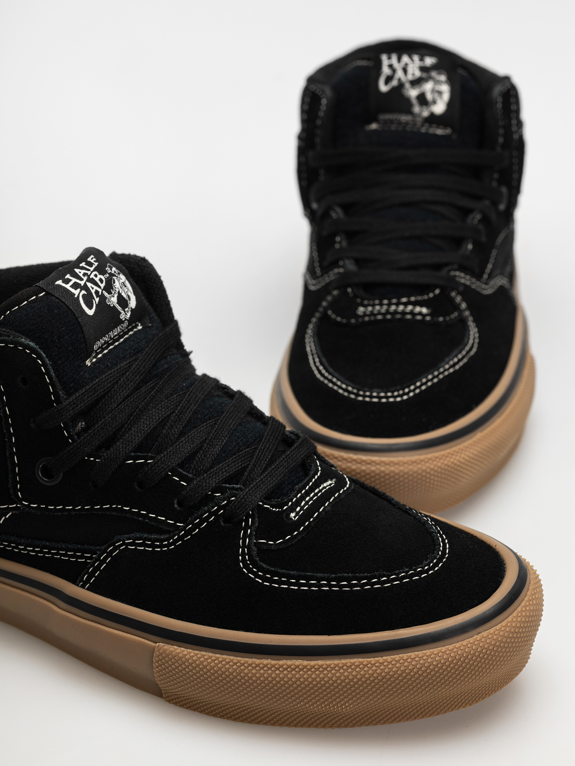 Boty Vans Skate Half Cab (black/gum/white)