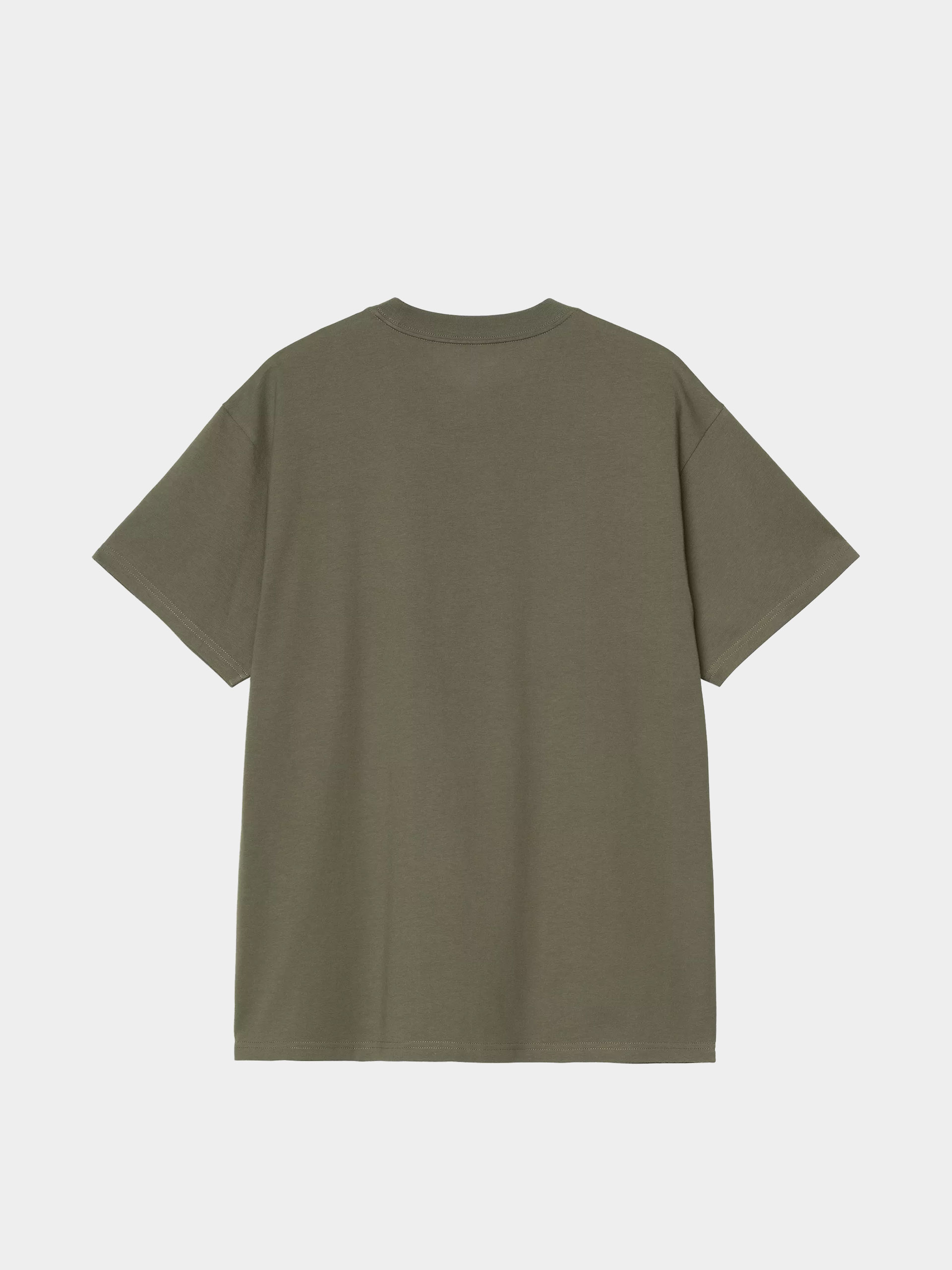 Tričko Carhartt WIP Script Embroidery (leaf/white)