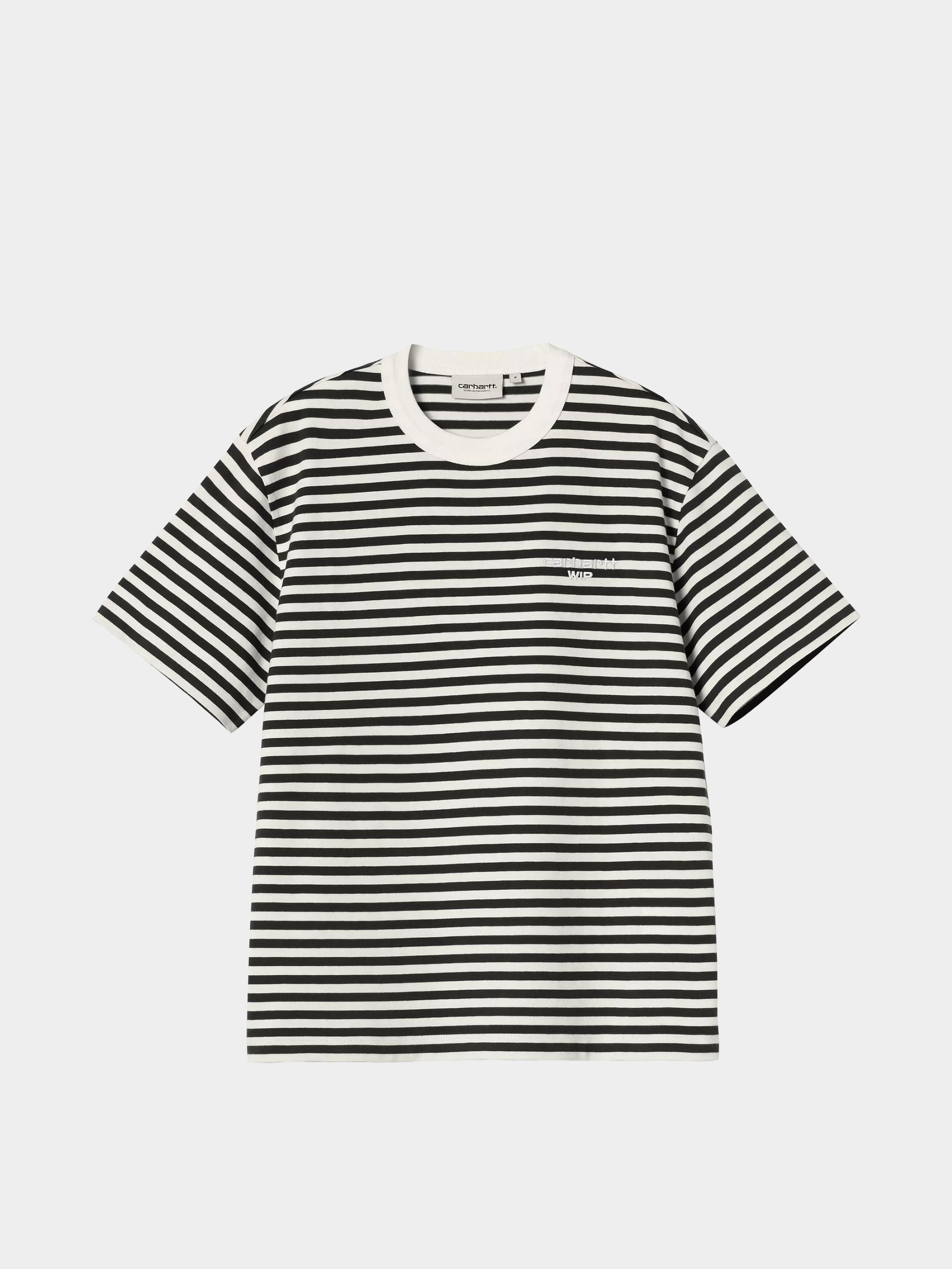 Tričko Carhartt WIP Ezra Wmn (ezra stripe/black/wax)