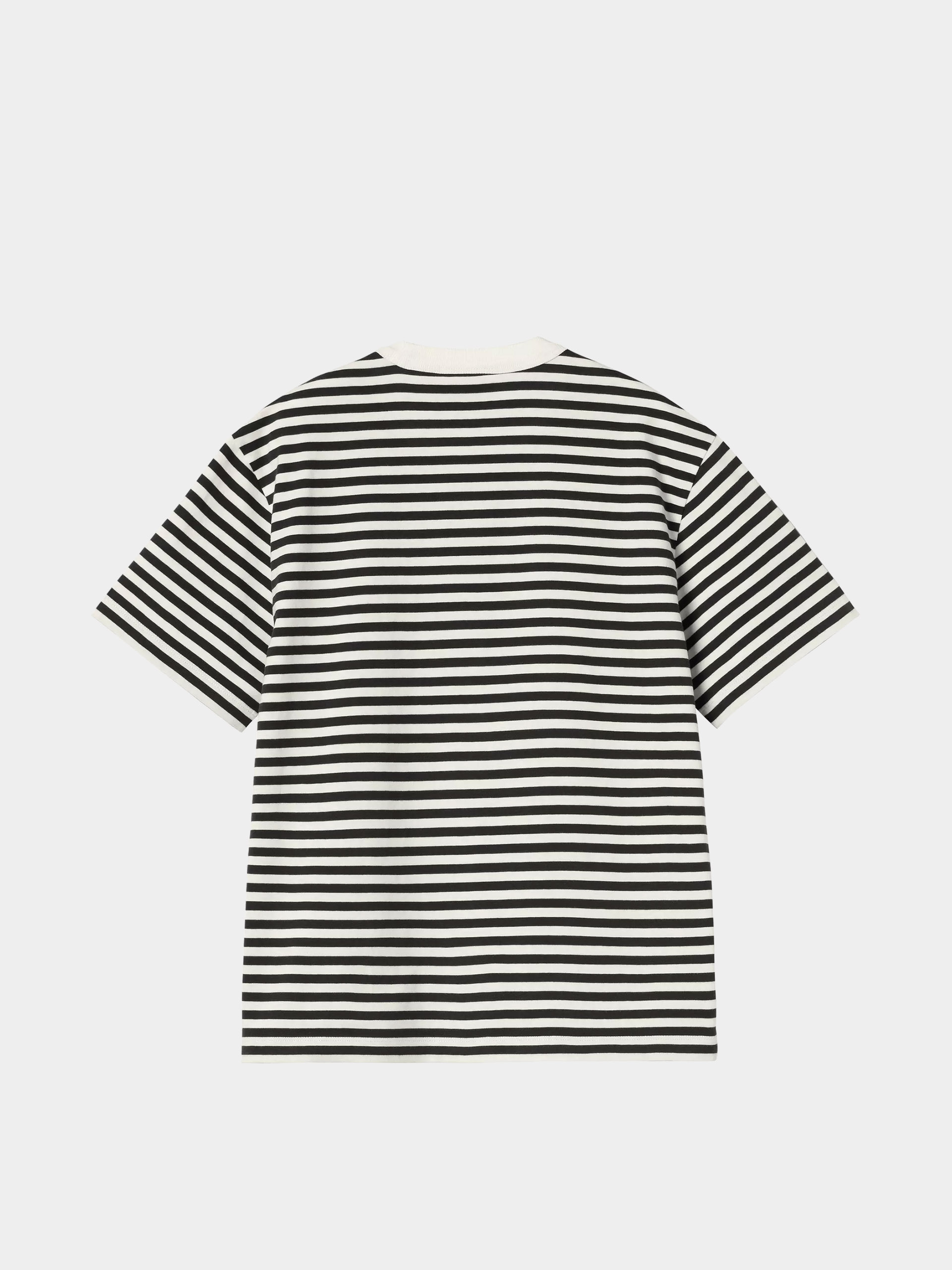 Tričko Carhartt WIP Ezra Wmn (ezra stripe/black/wax)