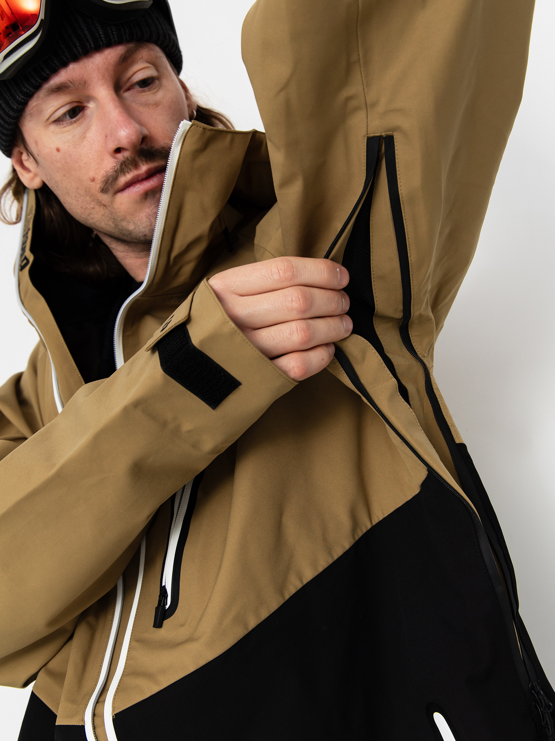 Pánská Snowboardová bunda ThirtyTwo Grasser (khaki)