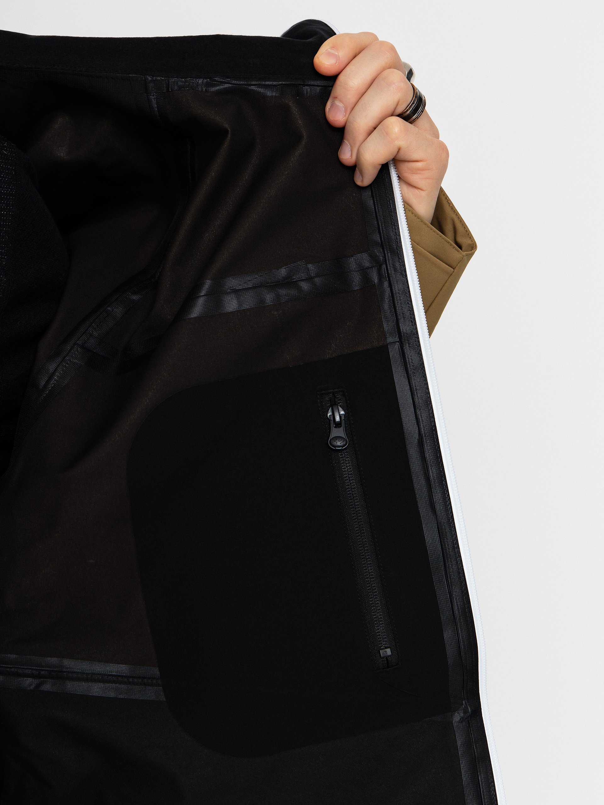 Pánská Snowboardová bunda ThirtyTwo Grasser (khaki)