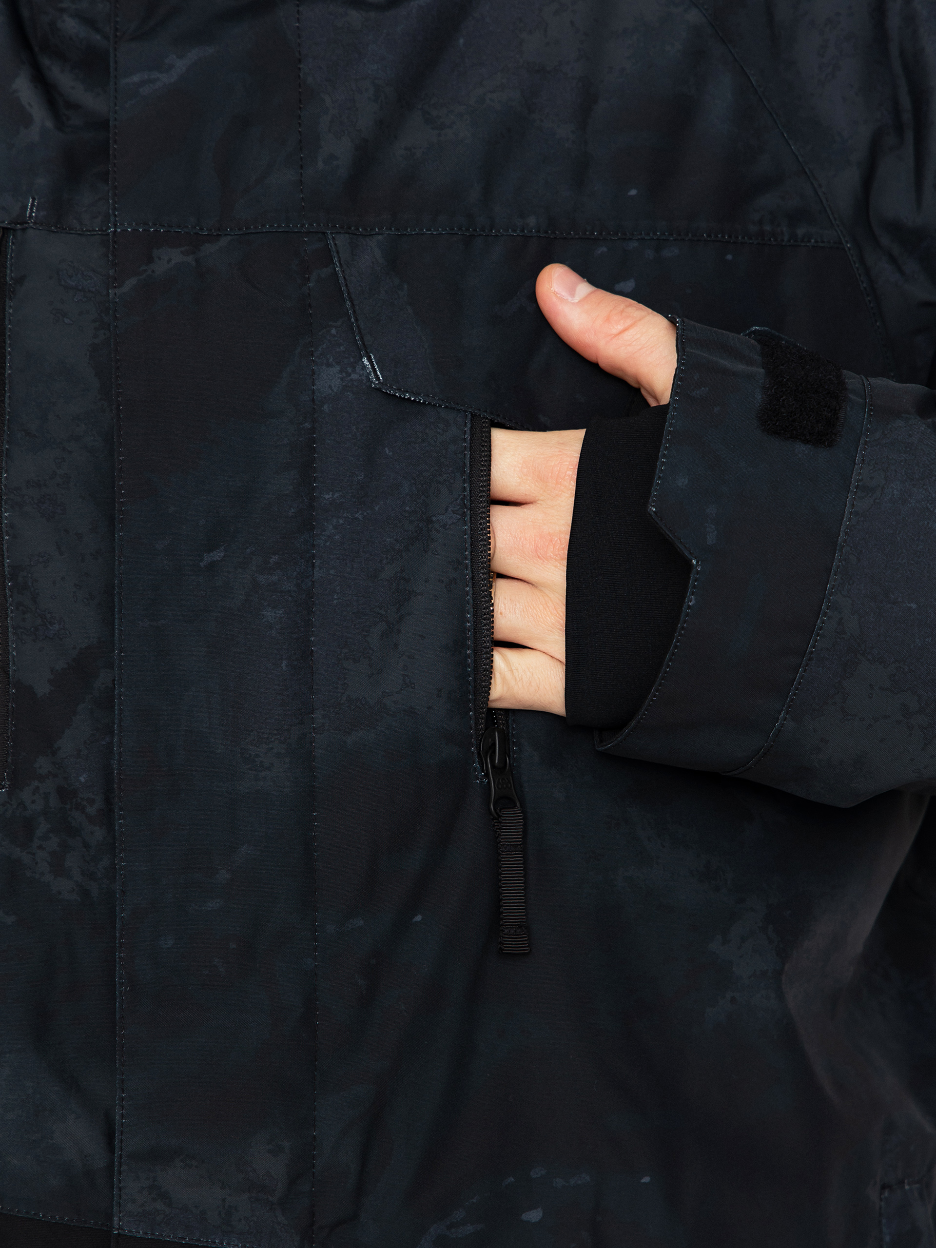 Pánská Snowboardová bunda 686 Geo Insulated (black hemisphere)