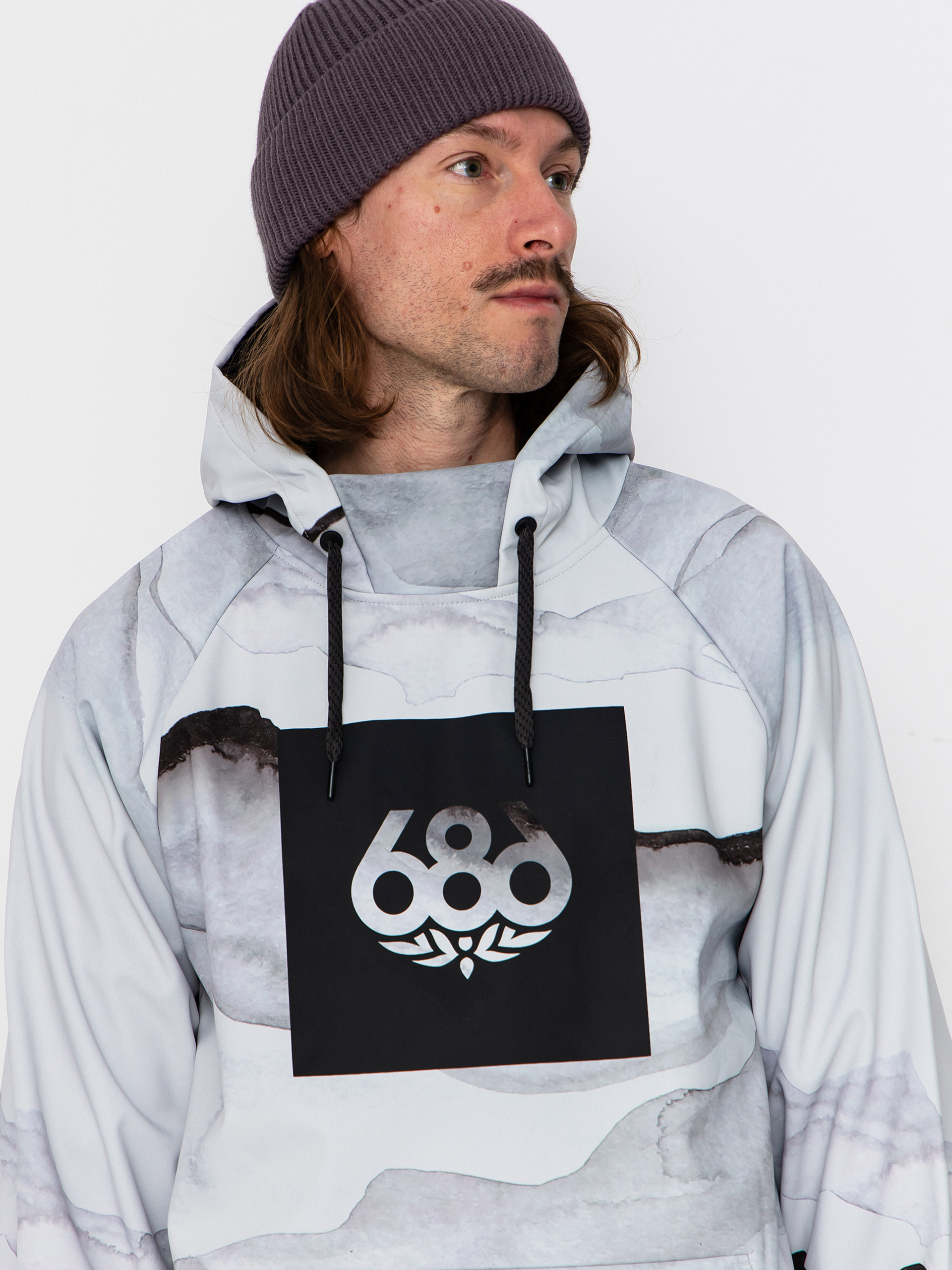 Pánská Termomikina  686 Waterproof HD (smoke mountain print)