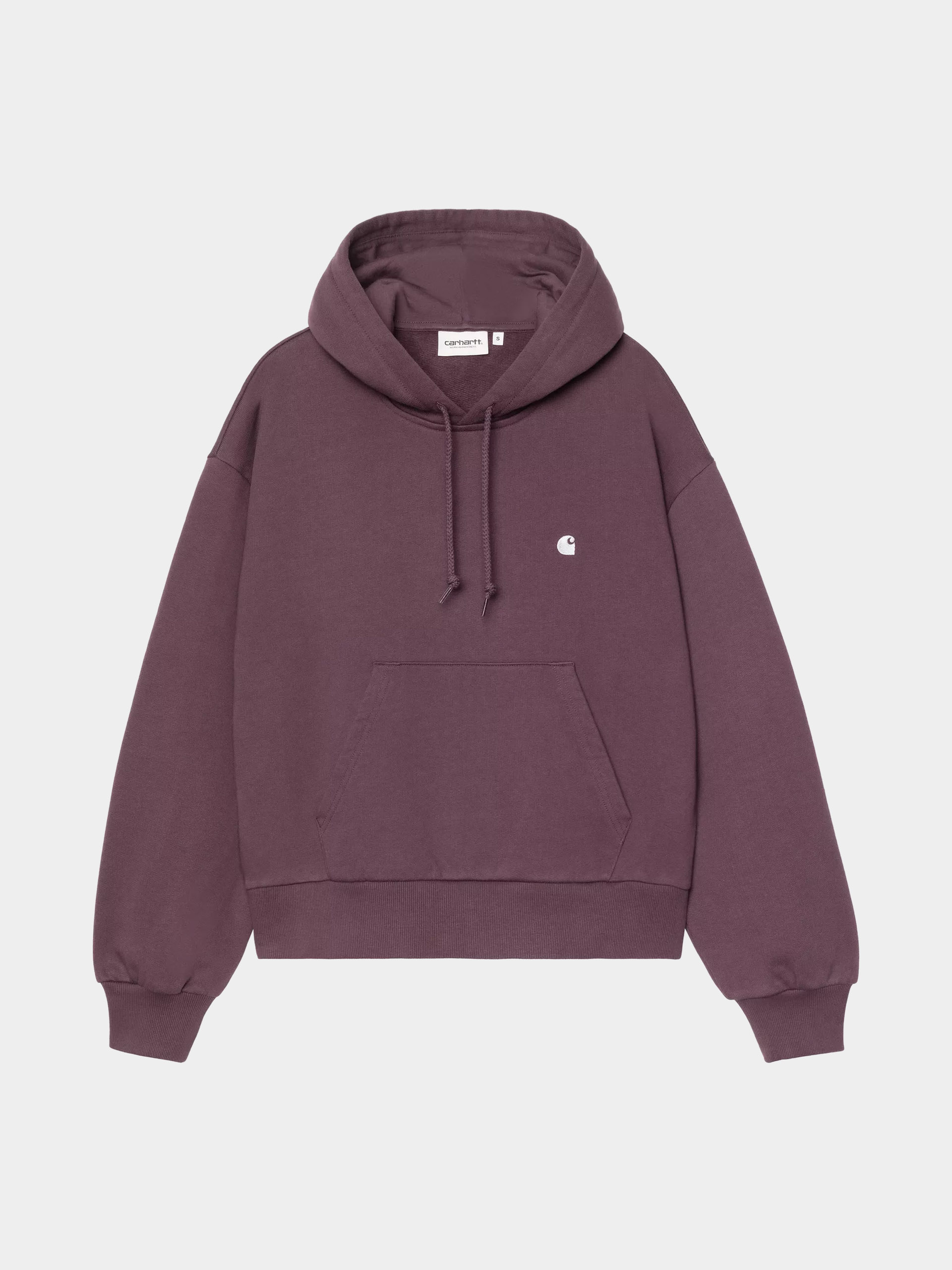Mikina s kapucí Carhartt WIP Casey HD Wmn (cozy purple/silver)