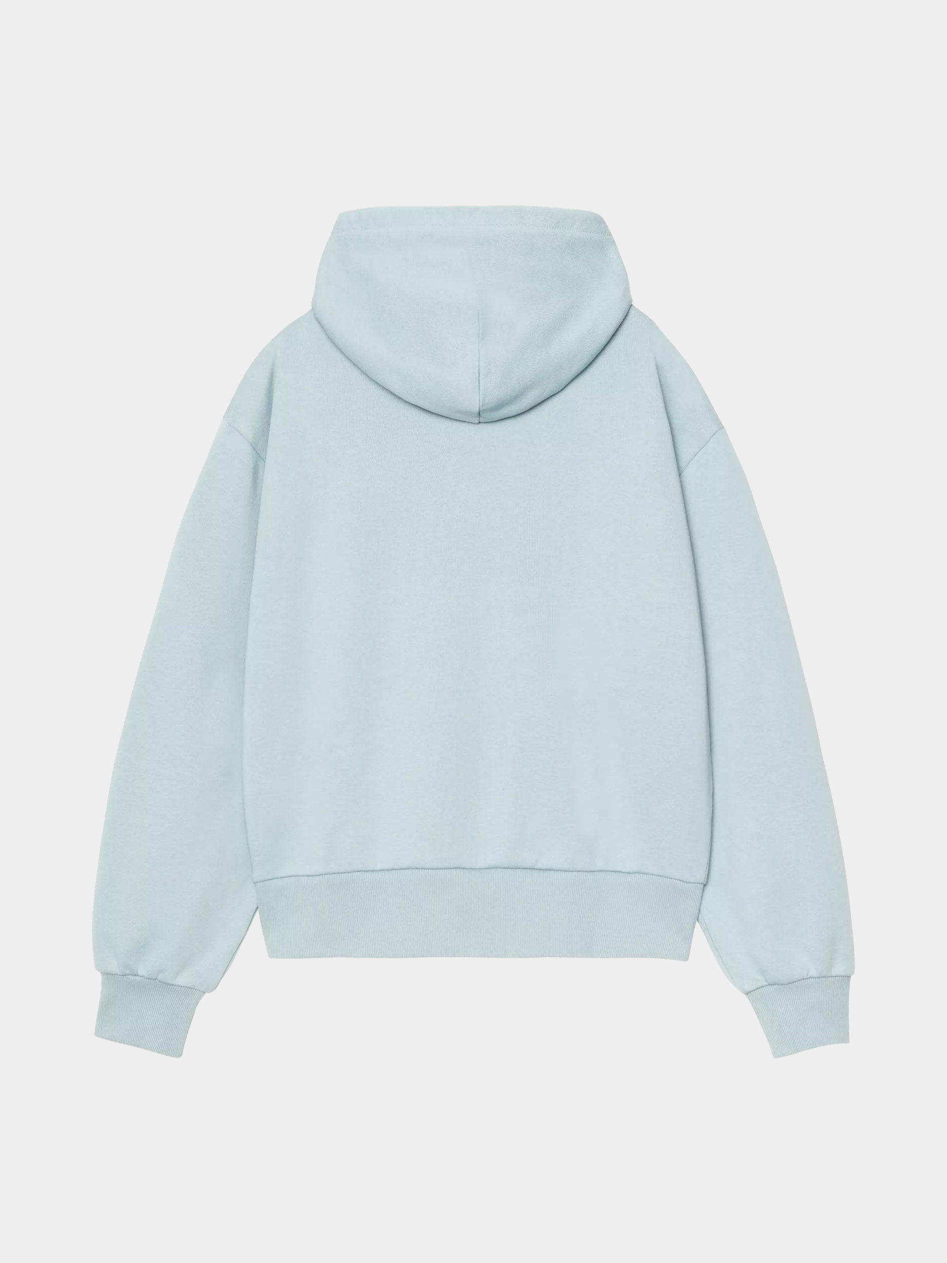 Mikina s kapucí Carhartt WIP Casey HD Wmn (tourmaline/silver)