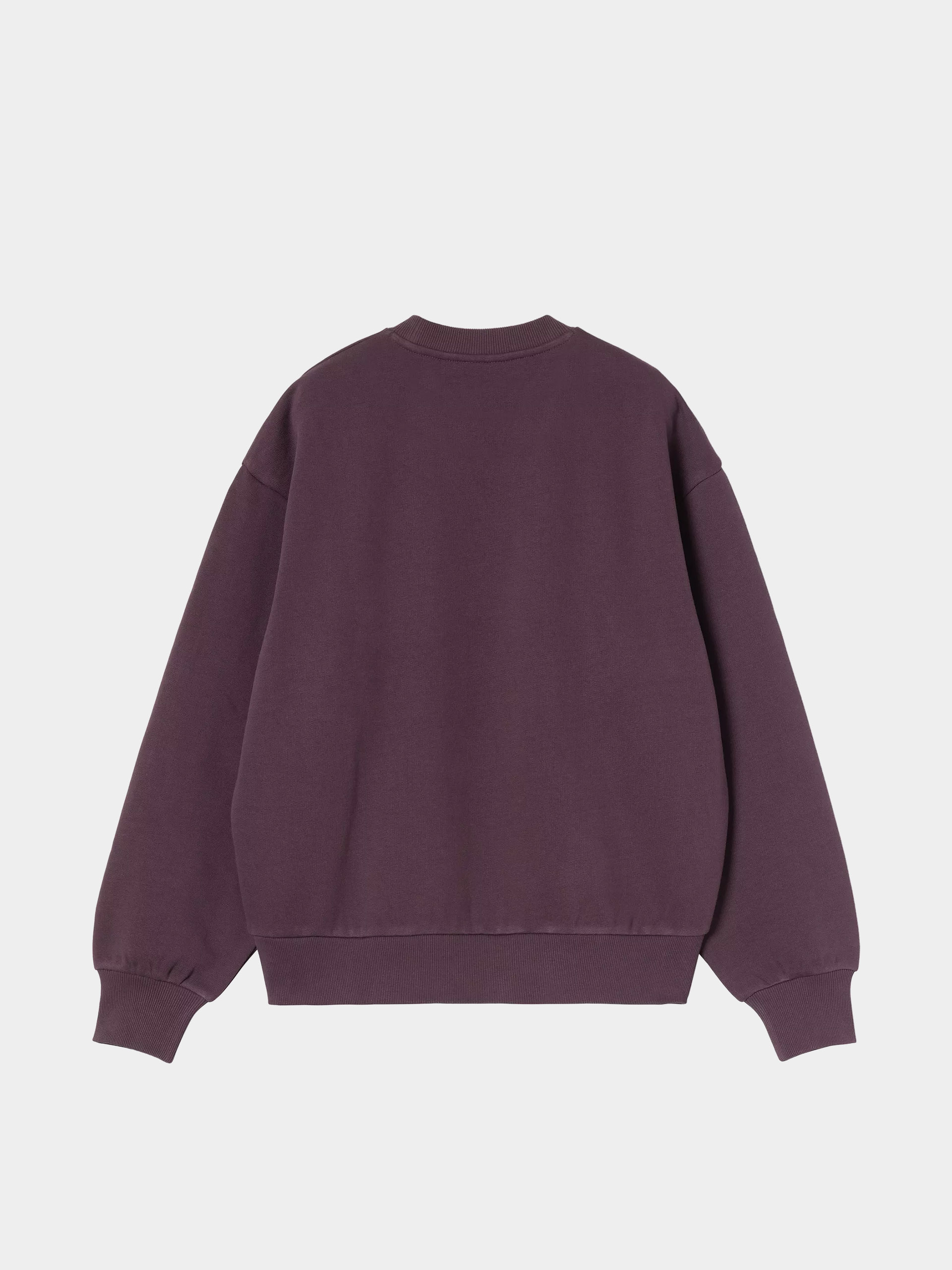Mikina Carhartt WIP Casey Wmn (cozy purple/silver)