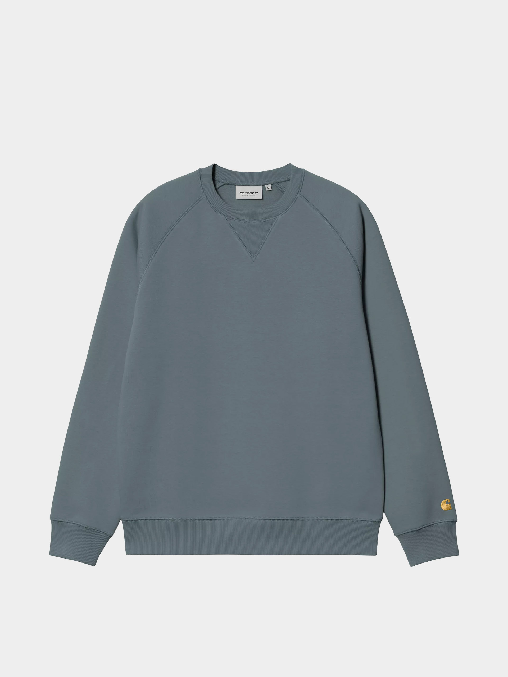 Mikina Carhartt WIP Chase (cozy blue/gold)