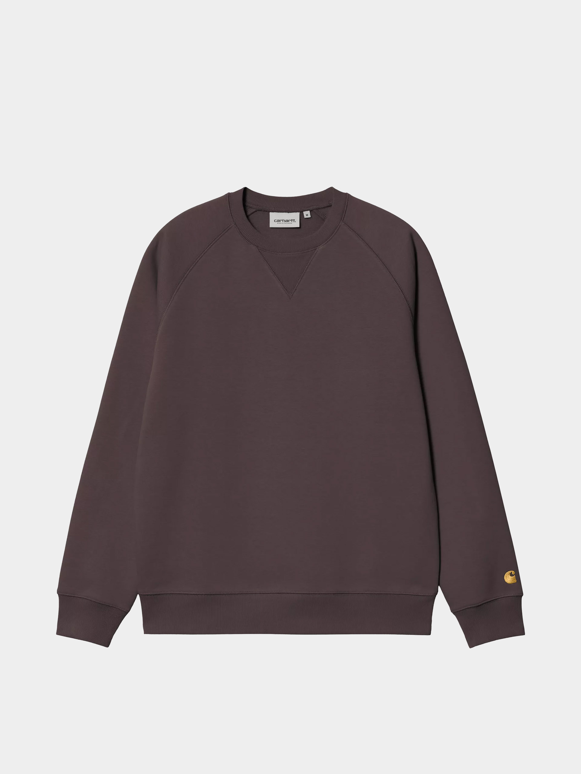 Mikina Carhartt WIP Chase (shale/gold)