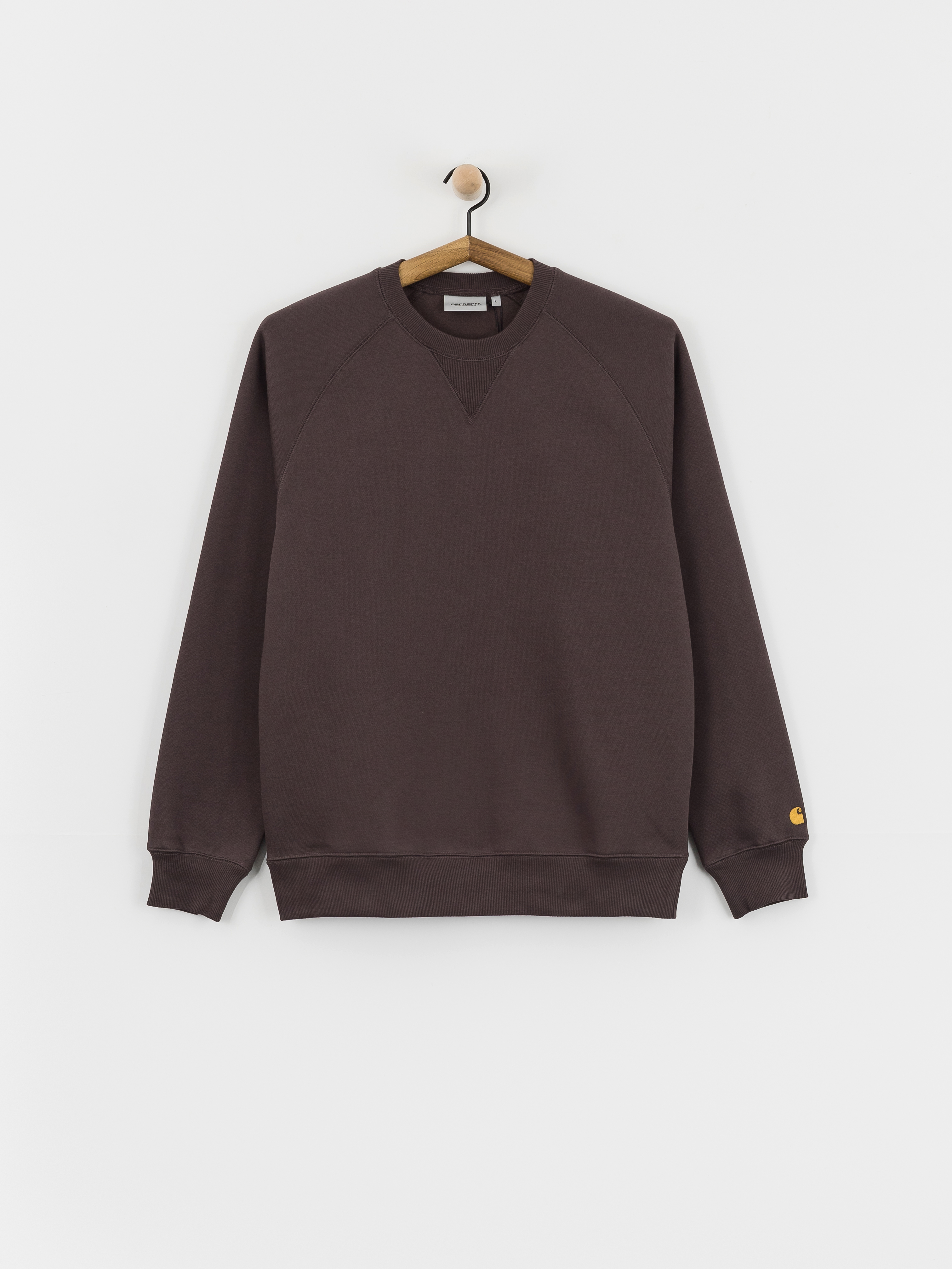 Mikina Carhartt WIP Chase (shale/gold)