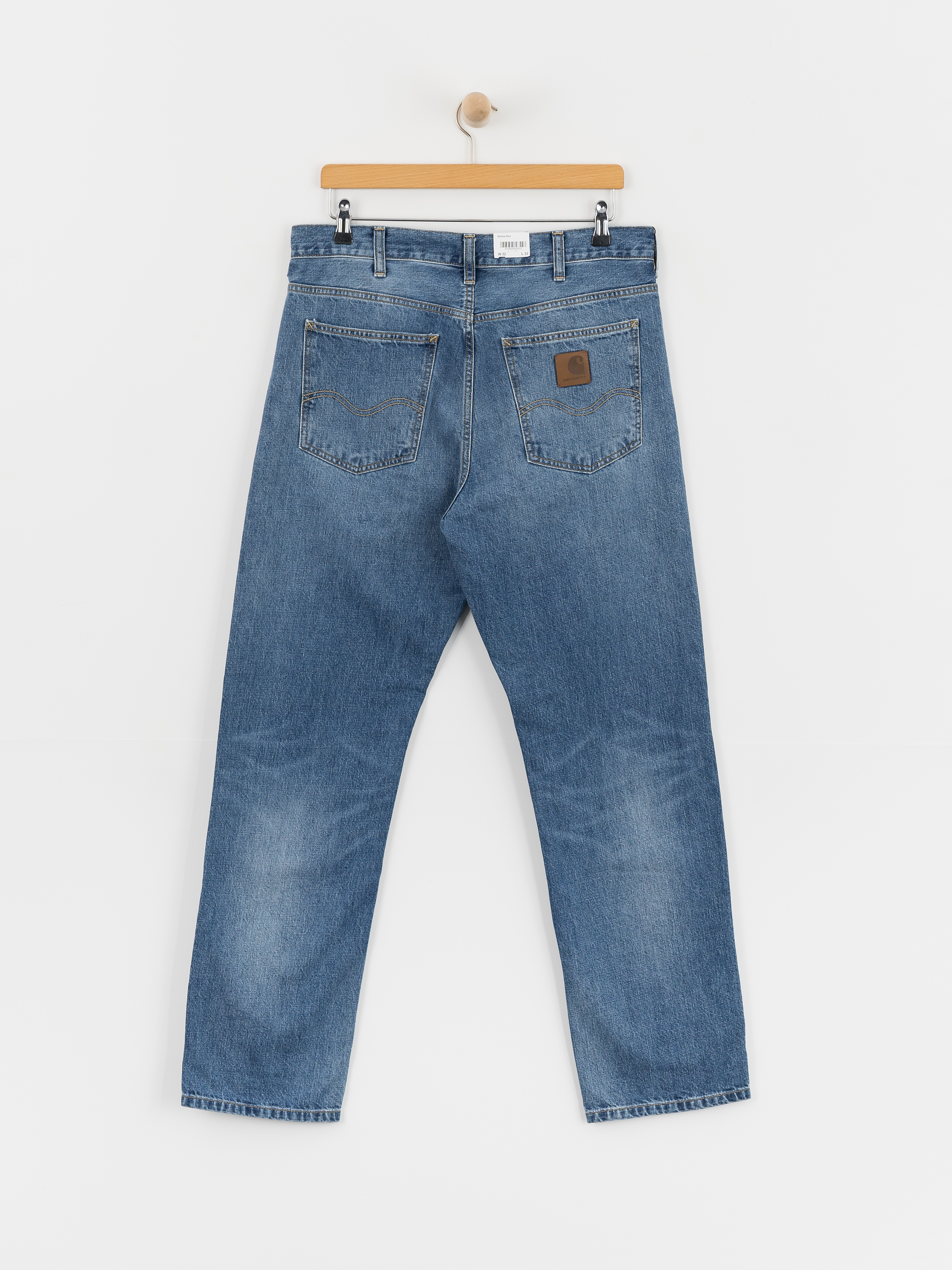 Kalhoty Carhartt WIP Marlow (blue worn bleached)