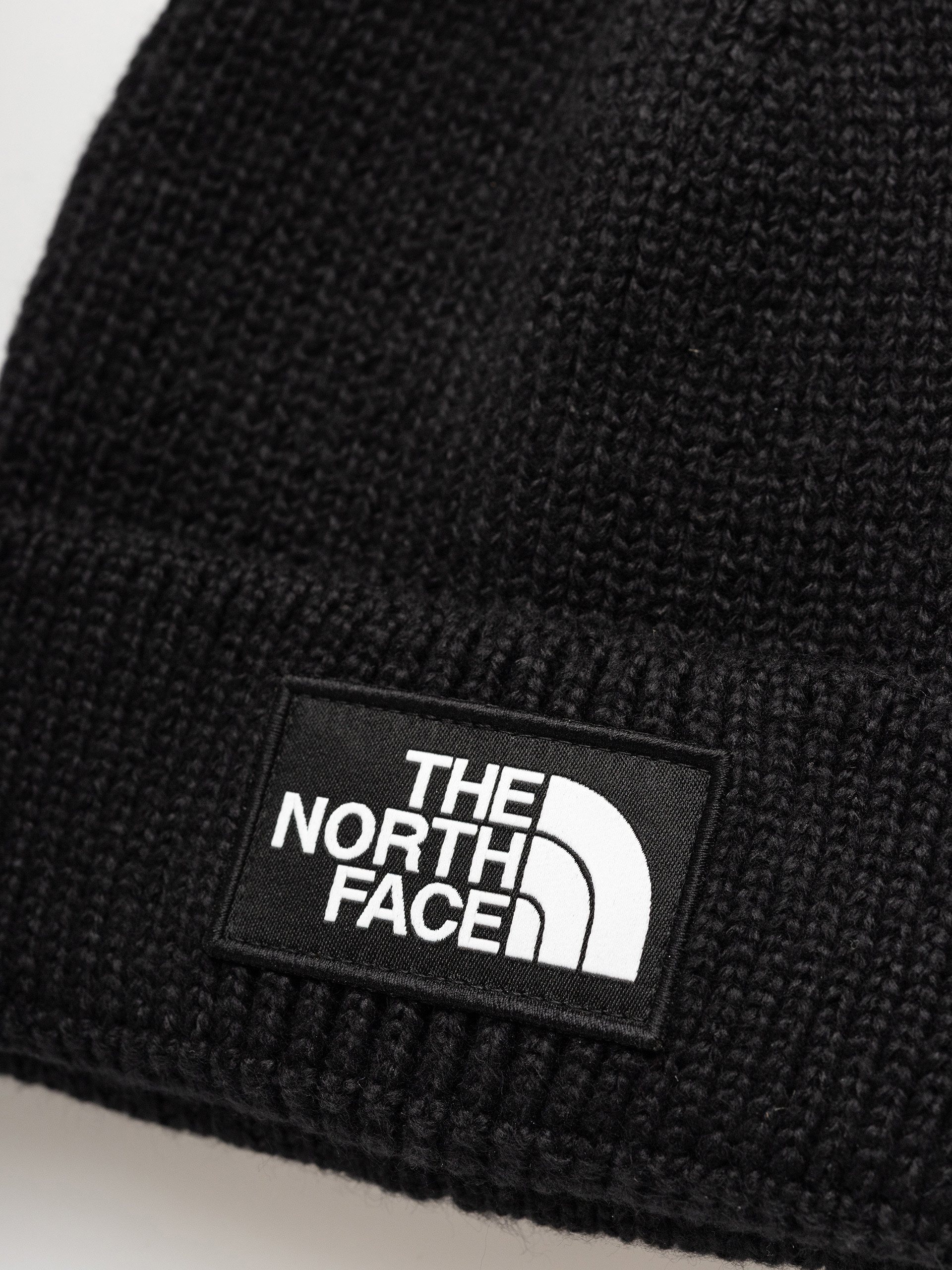 Čepice The North Face Tnf Logo Box Cuffed (tnf black)