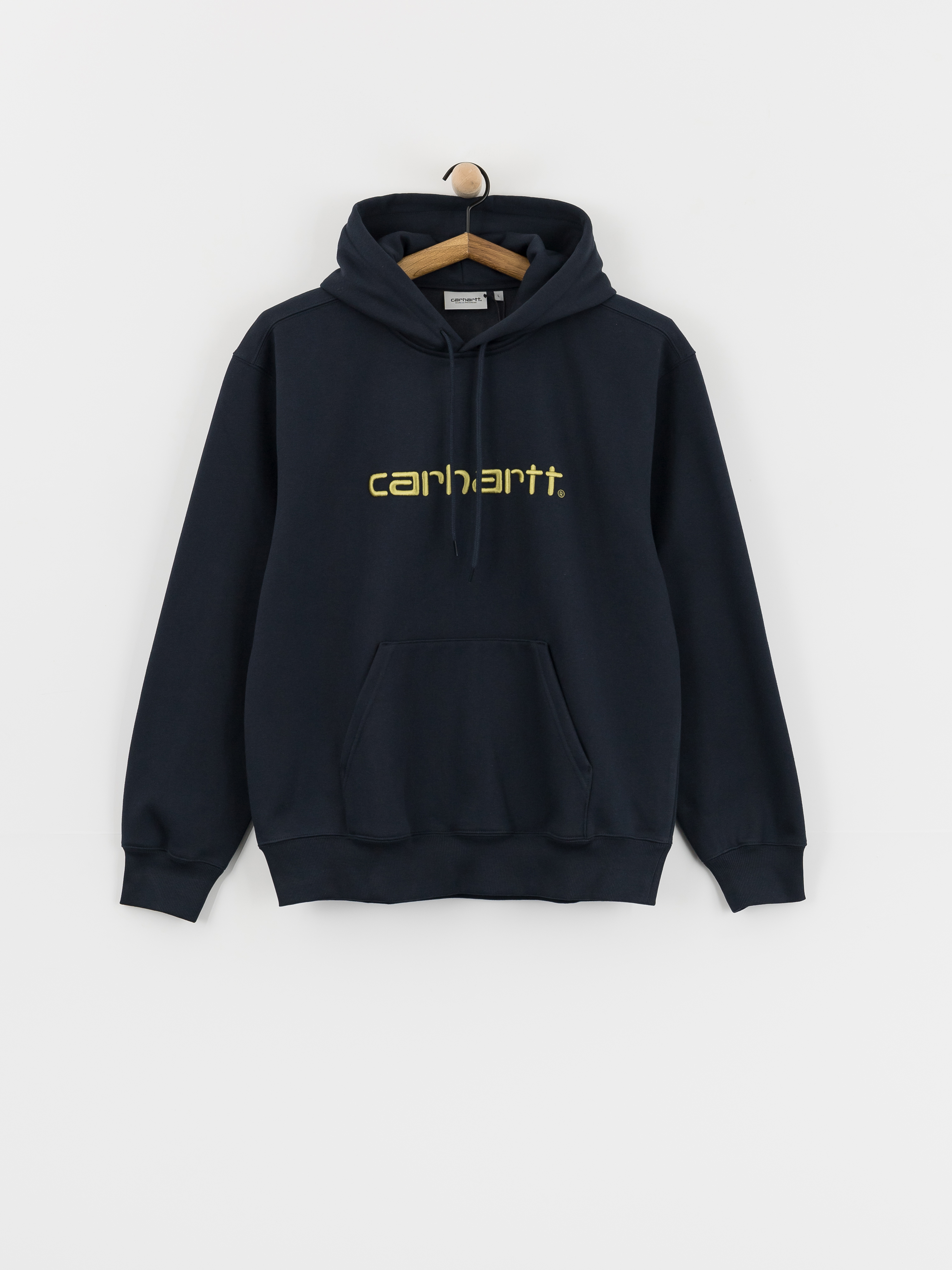 Mikina s kapucu00ed Carhartt WIP Carhartt HD (deep night/gentle green)