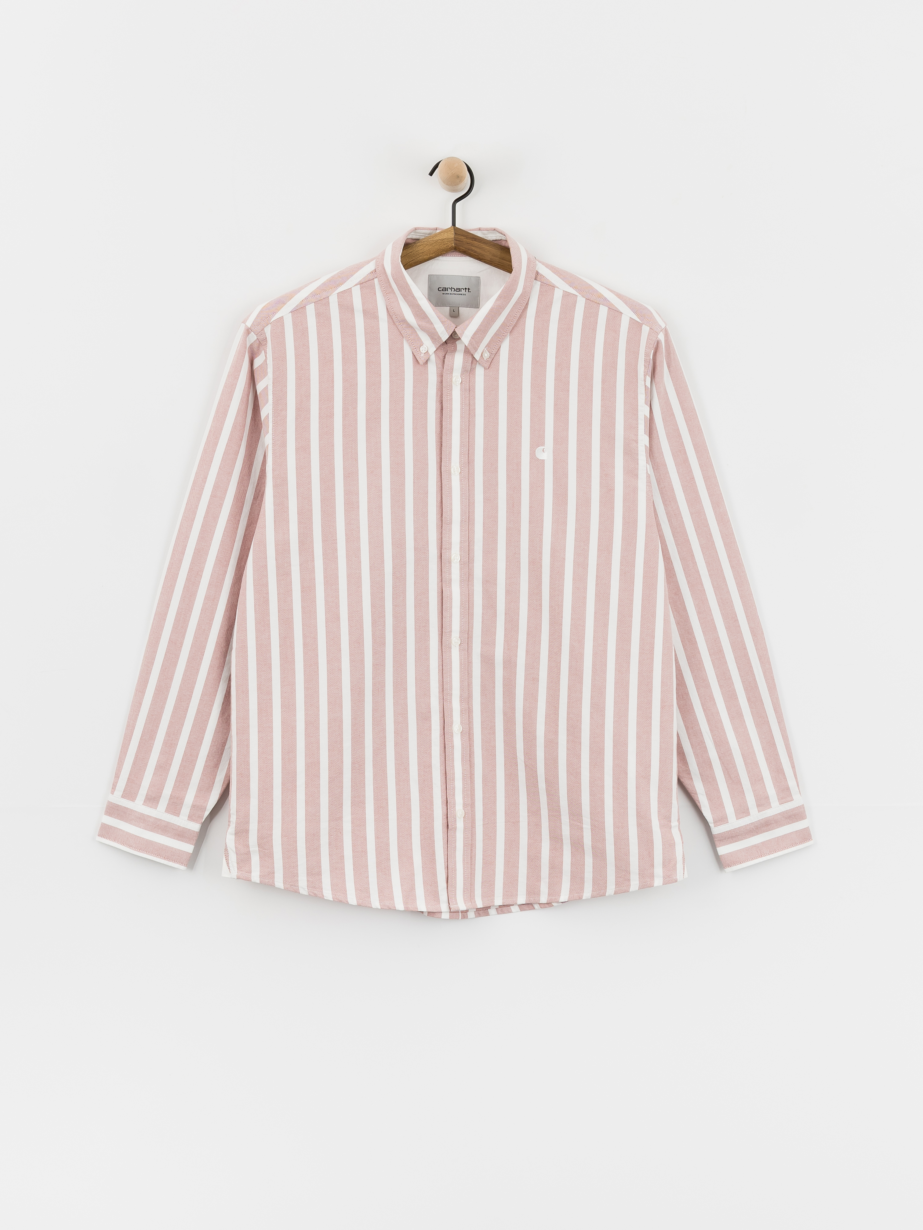 Kou0161ile Carhartt WIP Deven (deven stripe/oxide red/white)