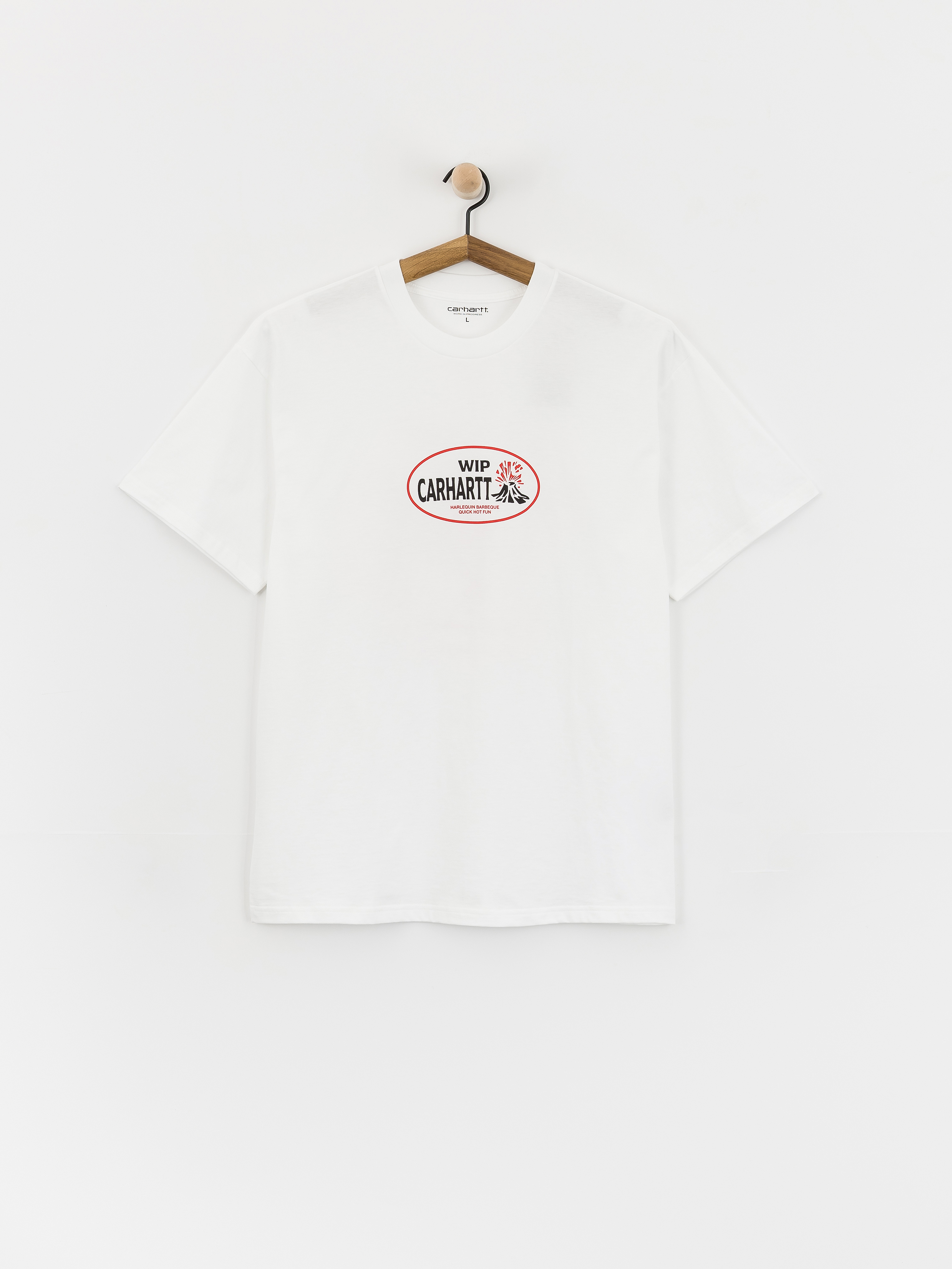 Tričko Carhartt WIP Harlequin BBQ (white)